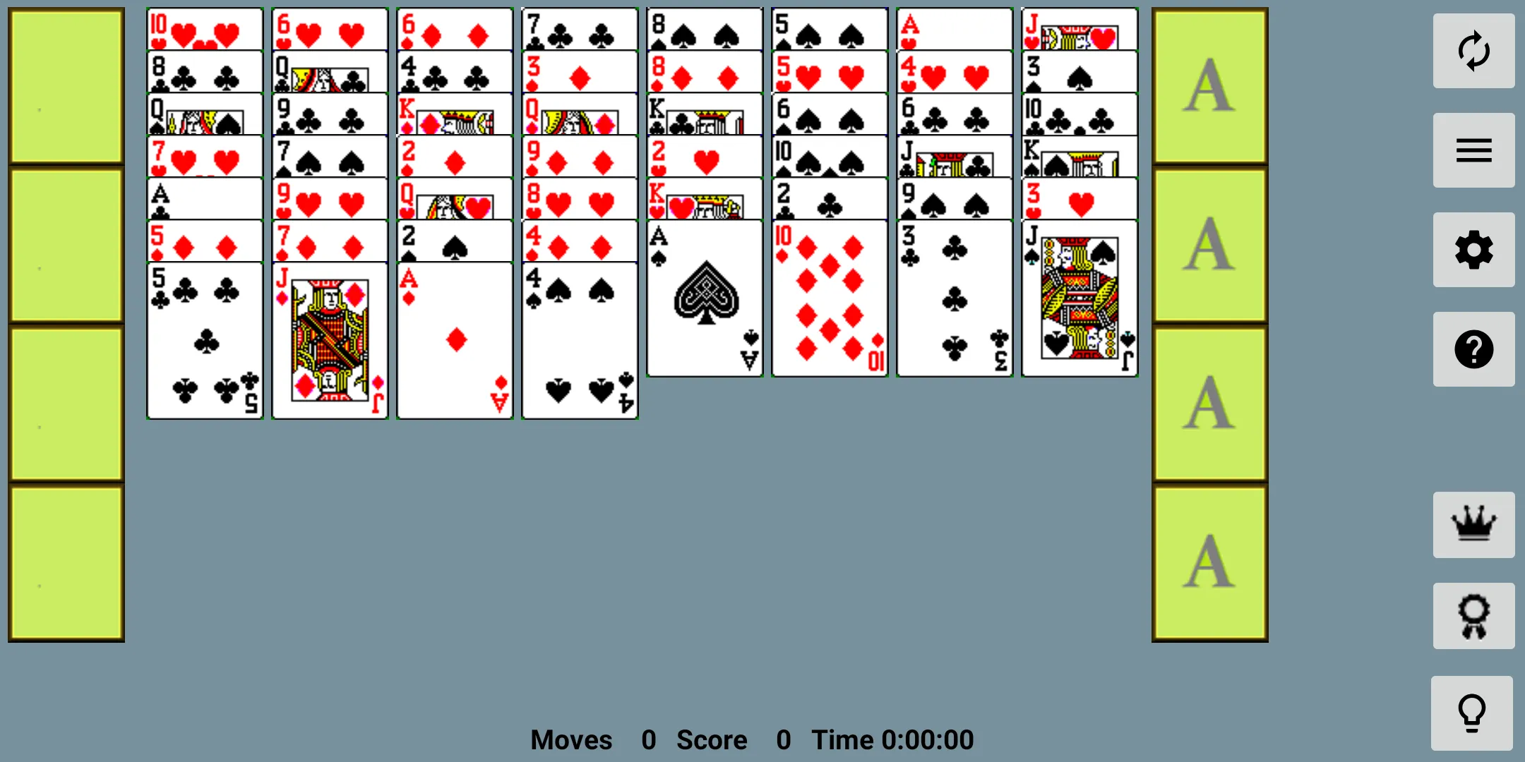 FreeCell with Leaderboards | Indus Appstore | Screenshot