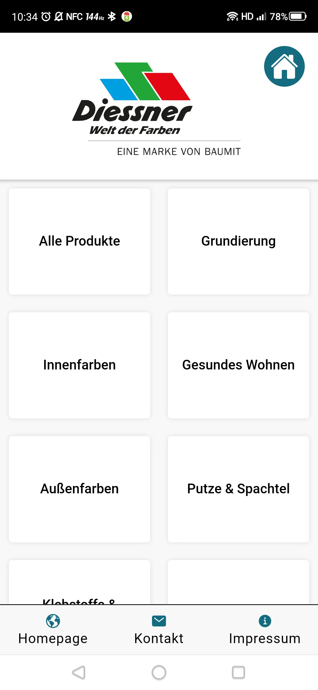 Diessner Produktkatalog | Indus Appstore | Screenshot