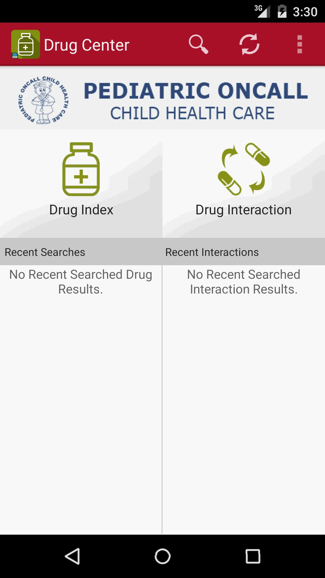 Drug Center - Pediatric Oncall | Indus Appstore | Screenshot