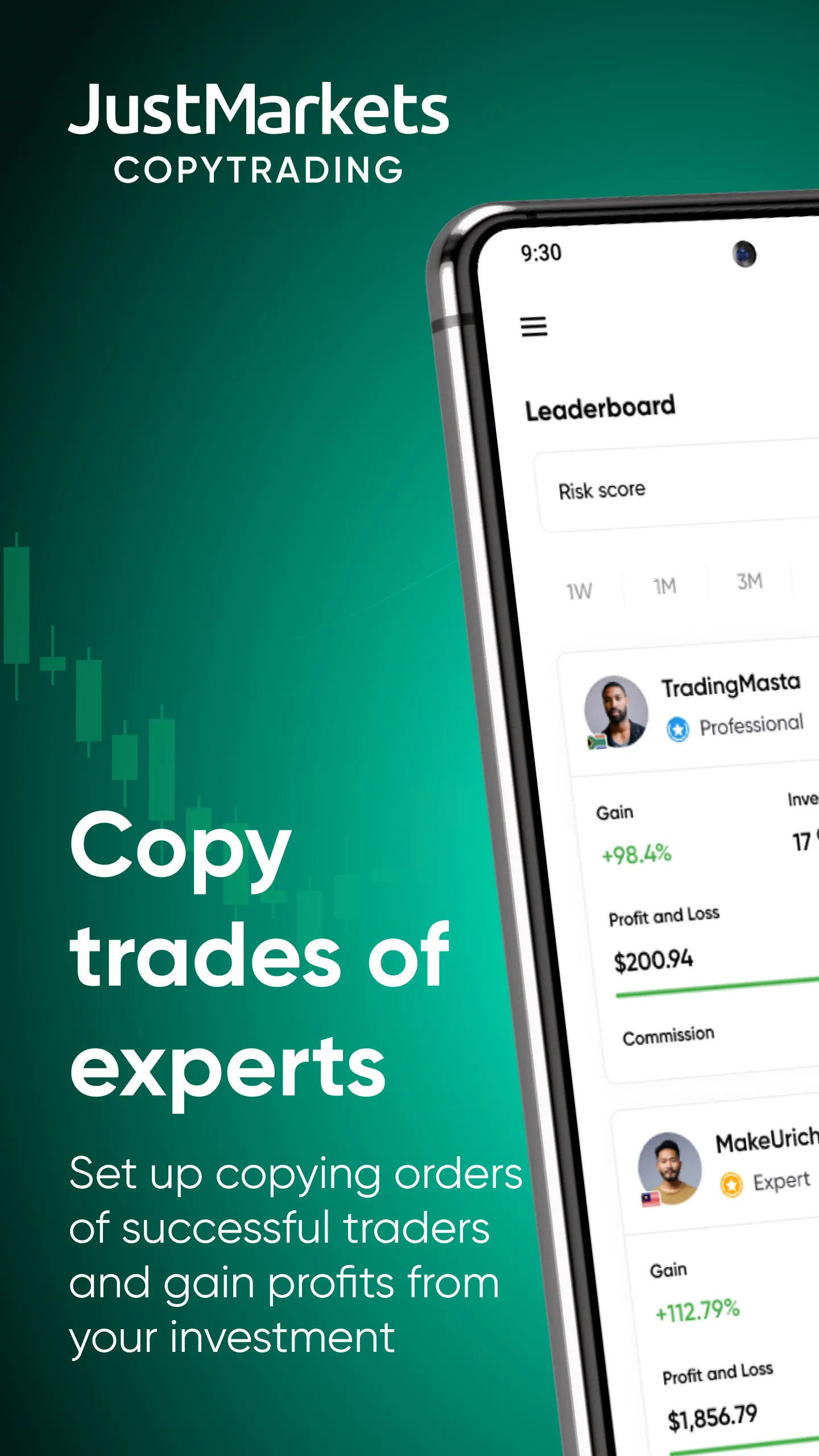 JustMarkets Copytrading | Indus Appstore | Screenshot