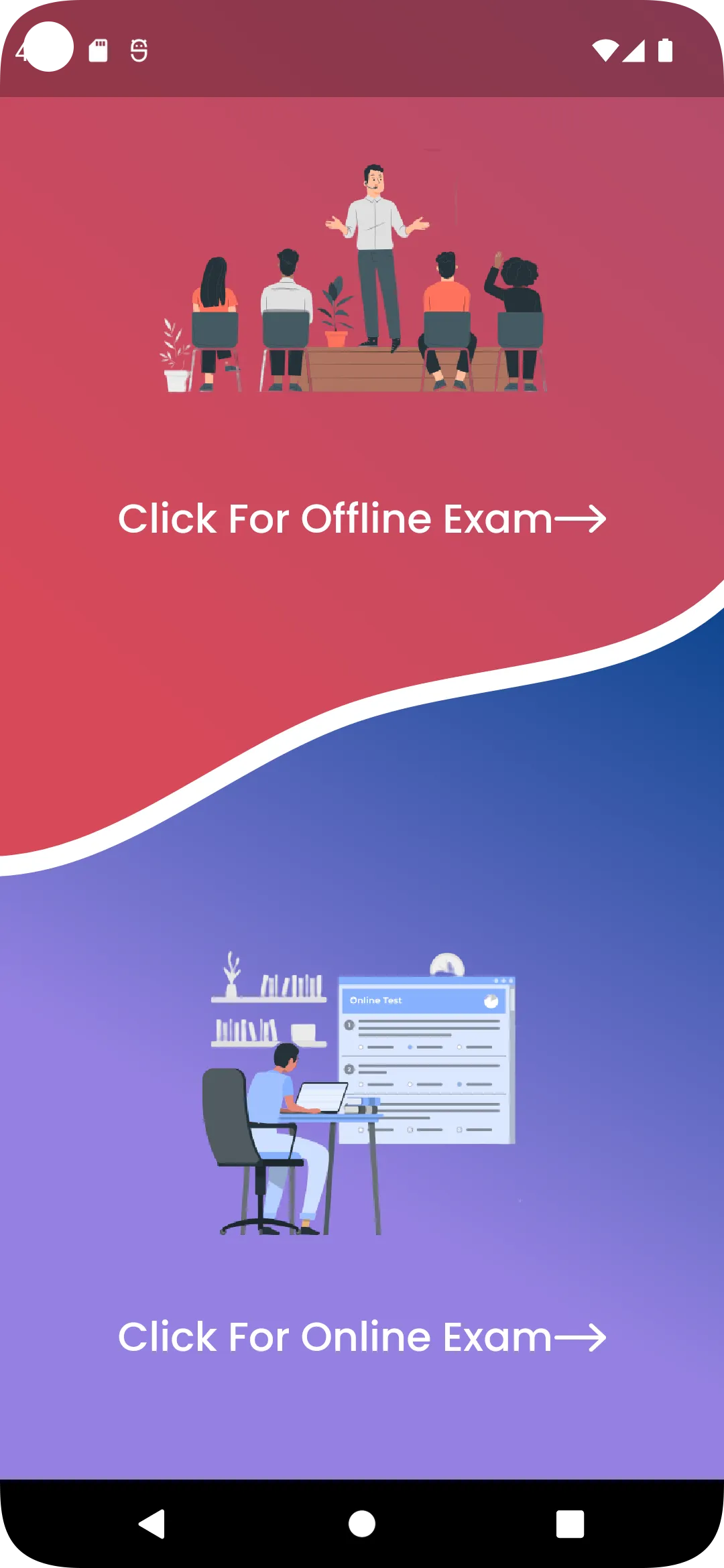 Offee Exam | Indus Appstore | Screenshot