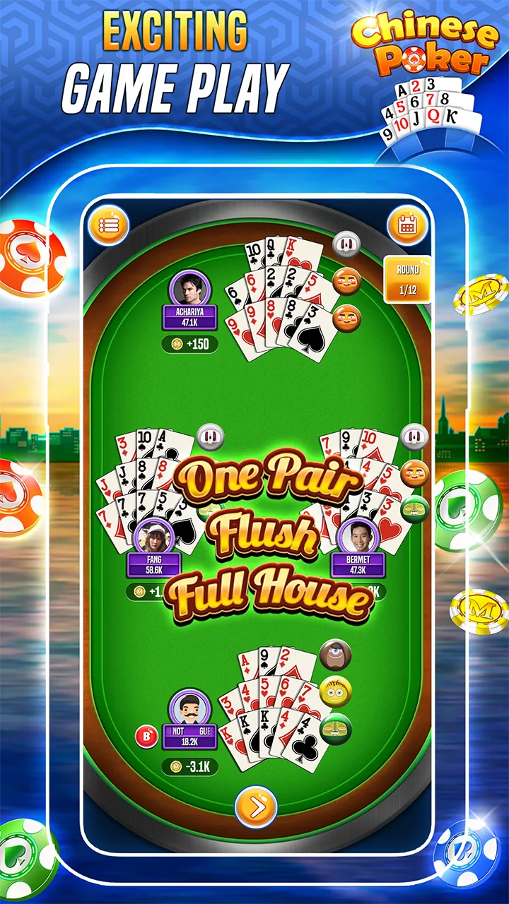 Chinese Poker | Indus Appstore | Screenshot