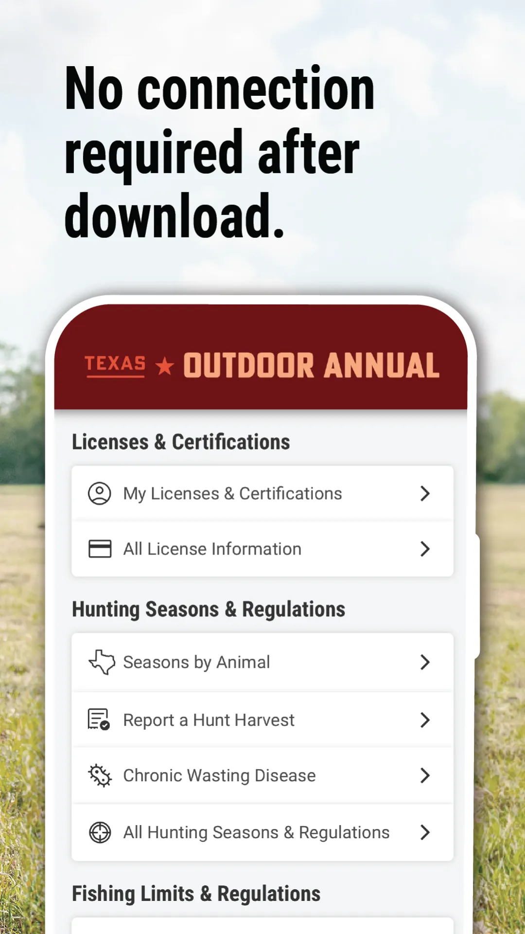 Texas Outdoor Annual | Indus Appstore | Screenshot