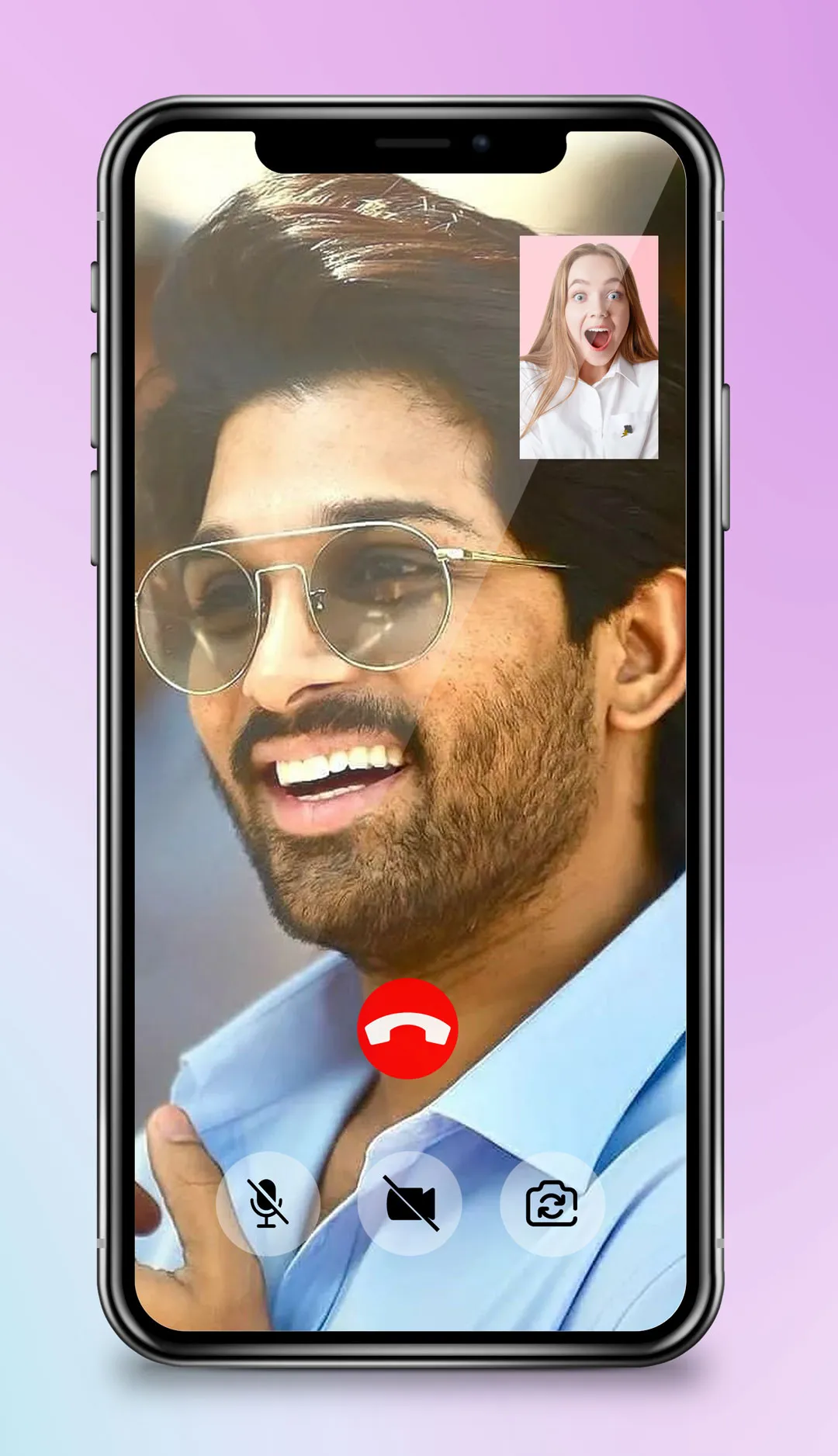 Allu Arjun pushpa video cal me | Indus Appstore | Screenshot