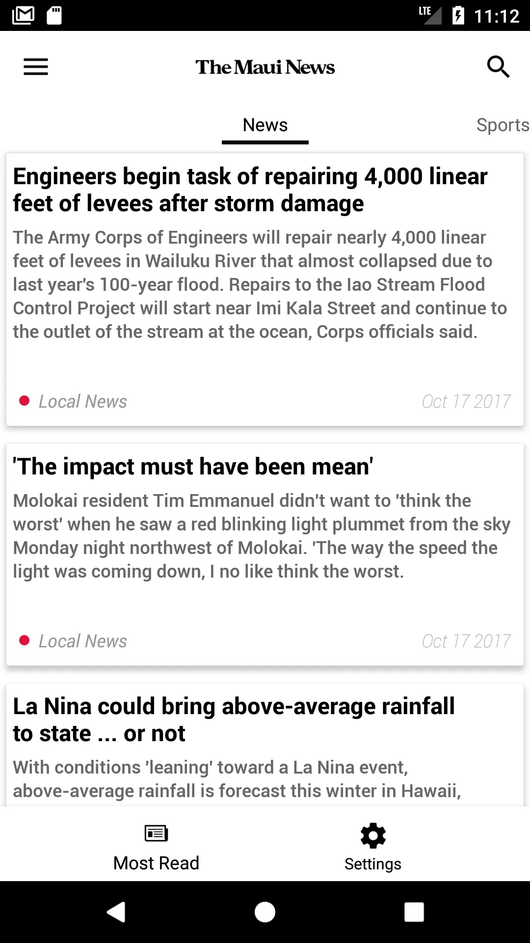 Maui News | Indus Appstore | Screenshot