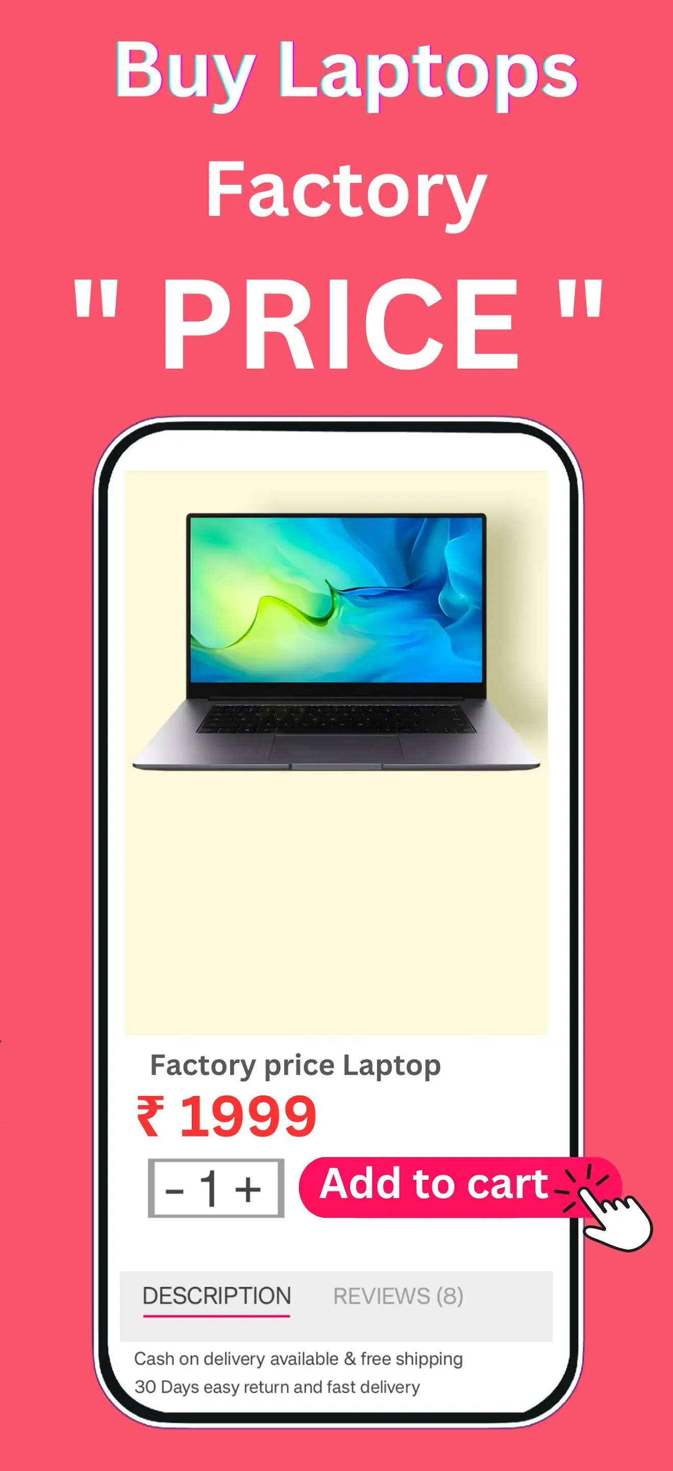 Laptop computer shopping app | Indus Appstore | Screenshot