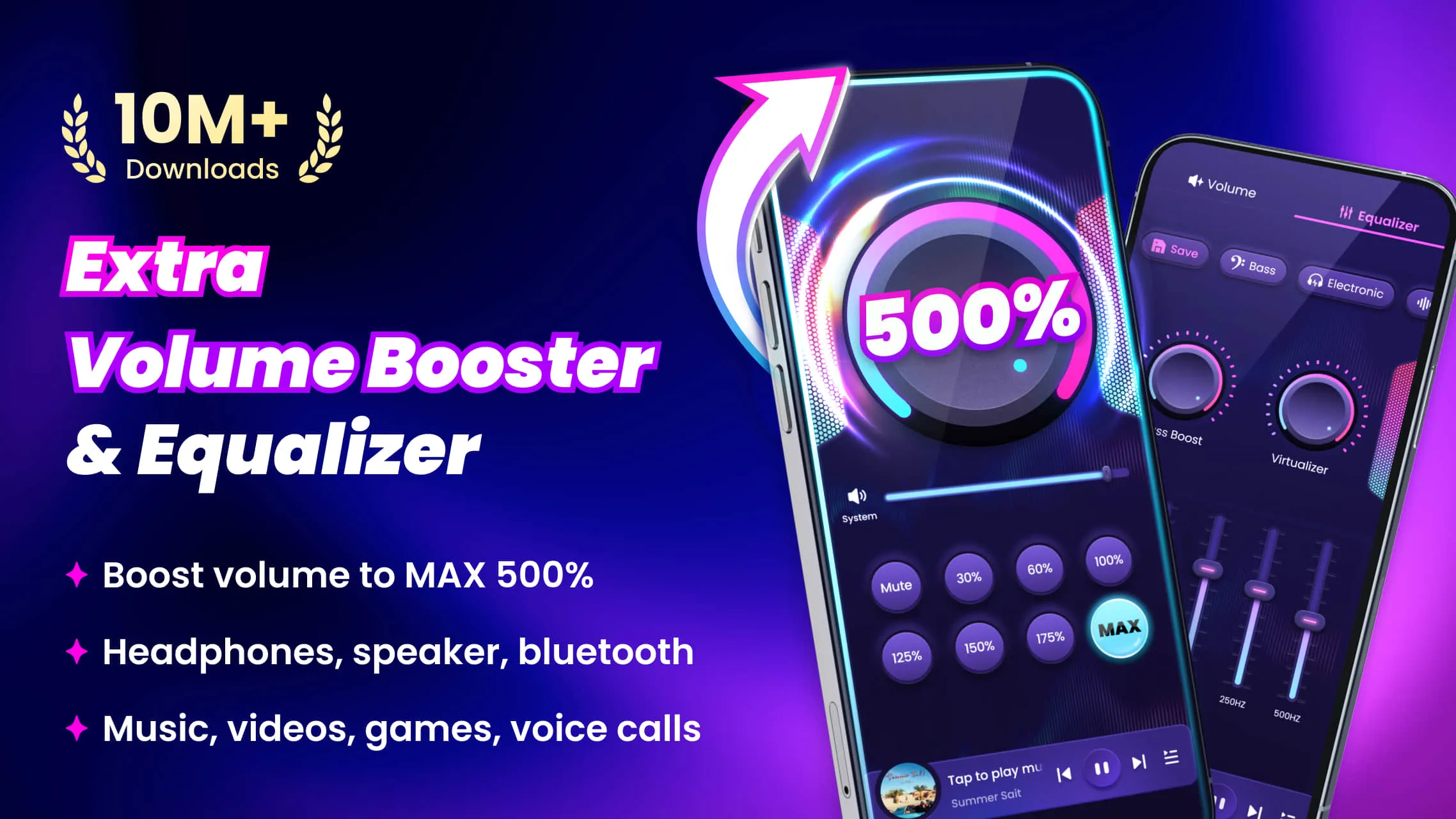 Volume Booster - Sound Booster | Indus Appstore | Screenshot
