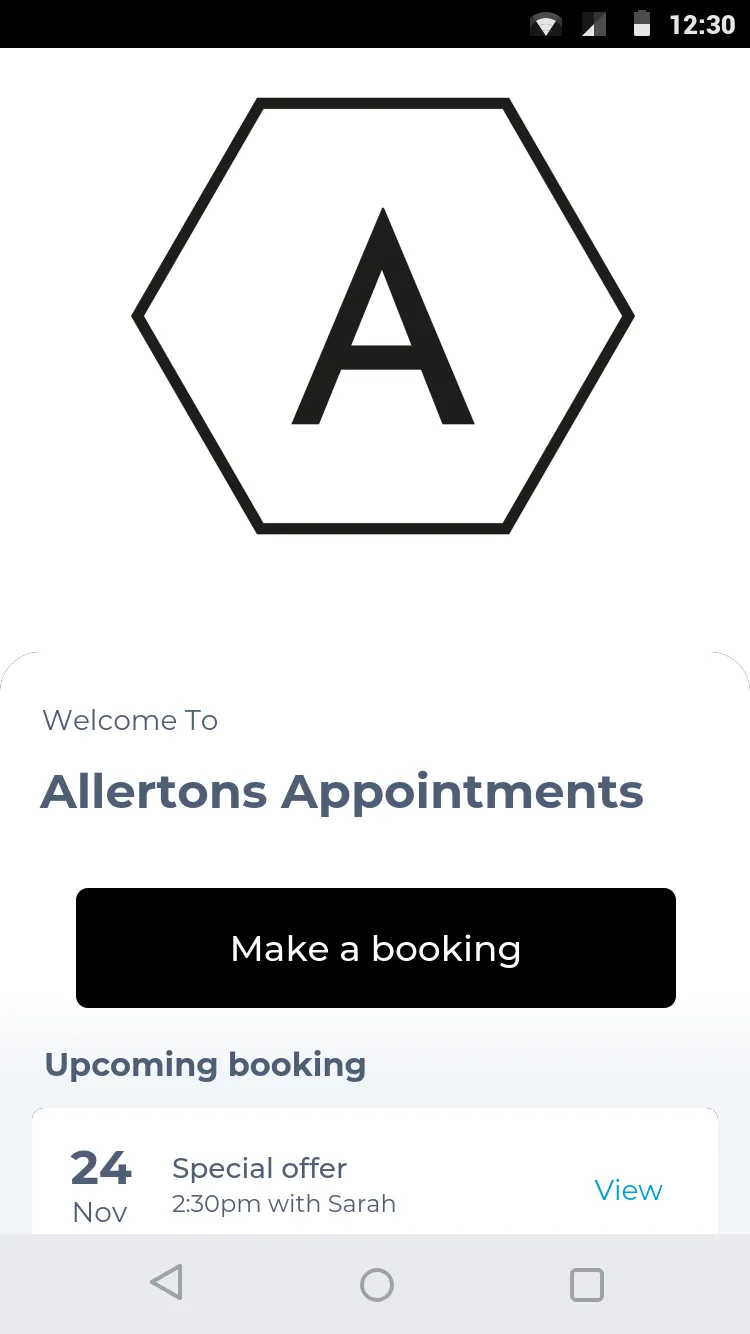 Allertons Appointments | Indus Appstore | Screenshot