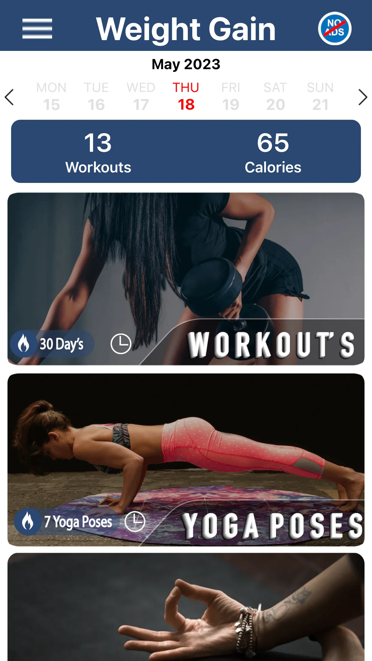 Weight Gain Workouts Food Diet | Indus Appstore | Screenshot