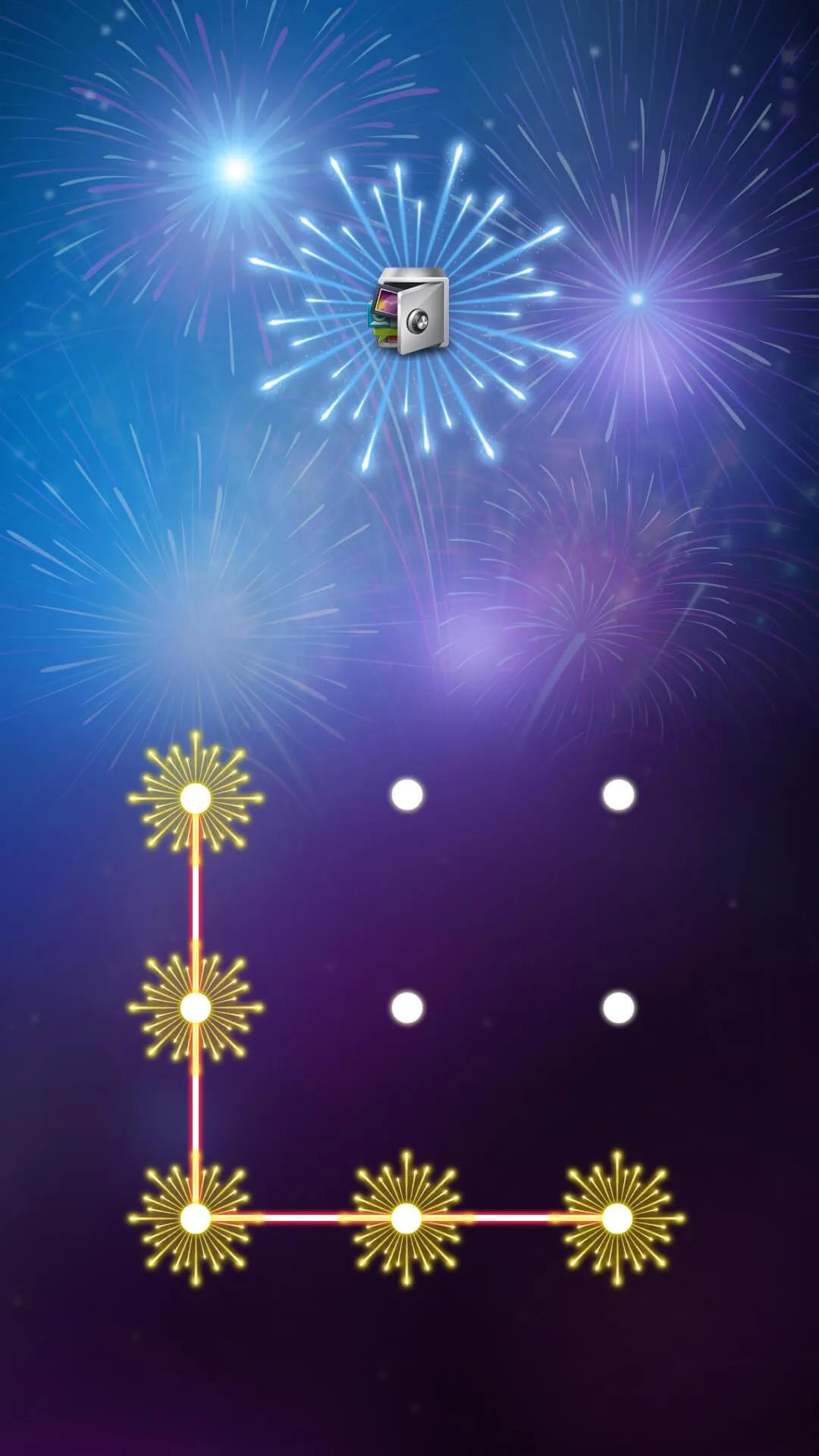 AppLock Theme Fireworks | Indus Appstore | Screenshot