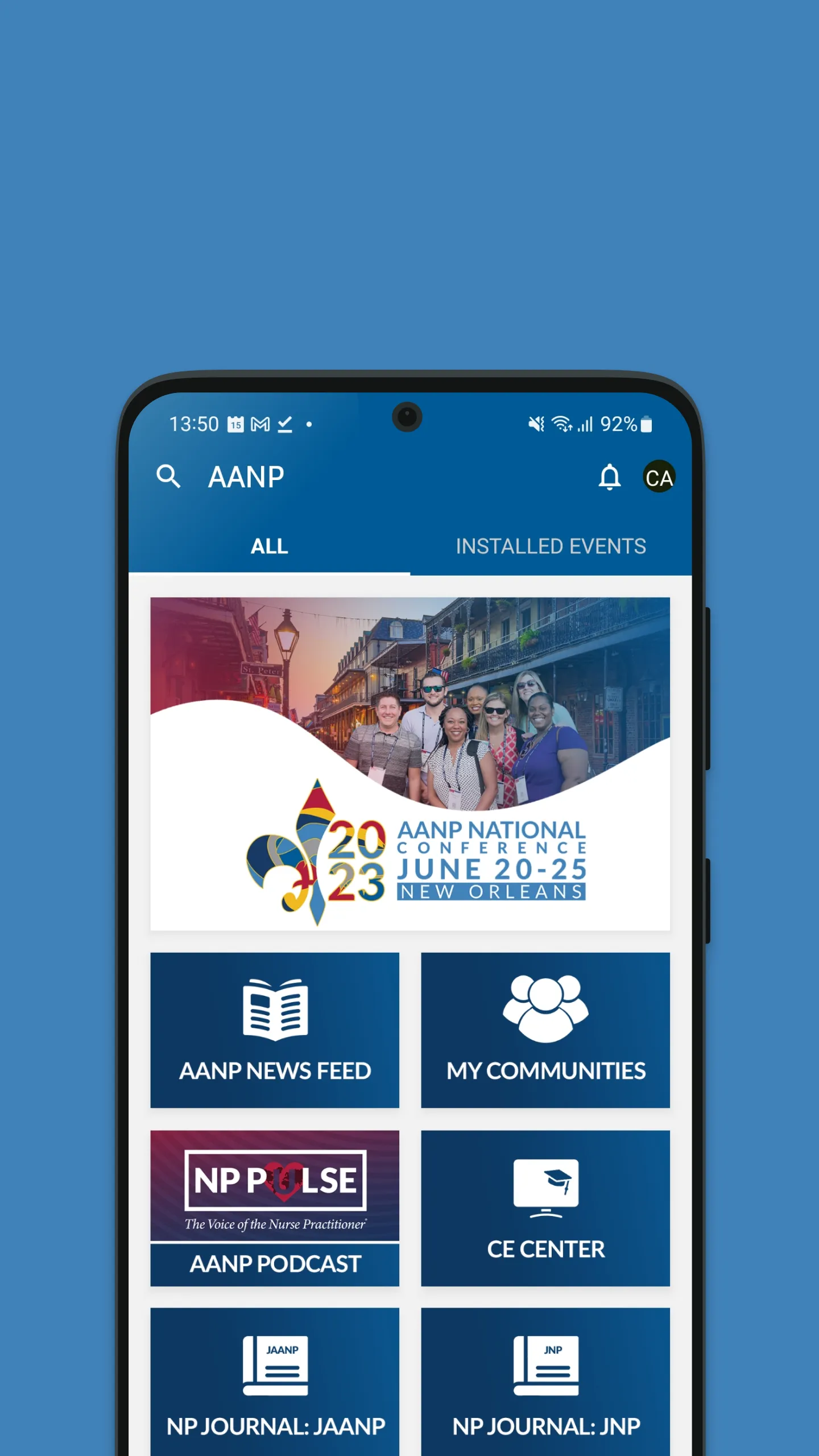 AANP Mobile | Indus Appstore | Screenshot