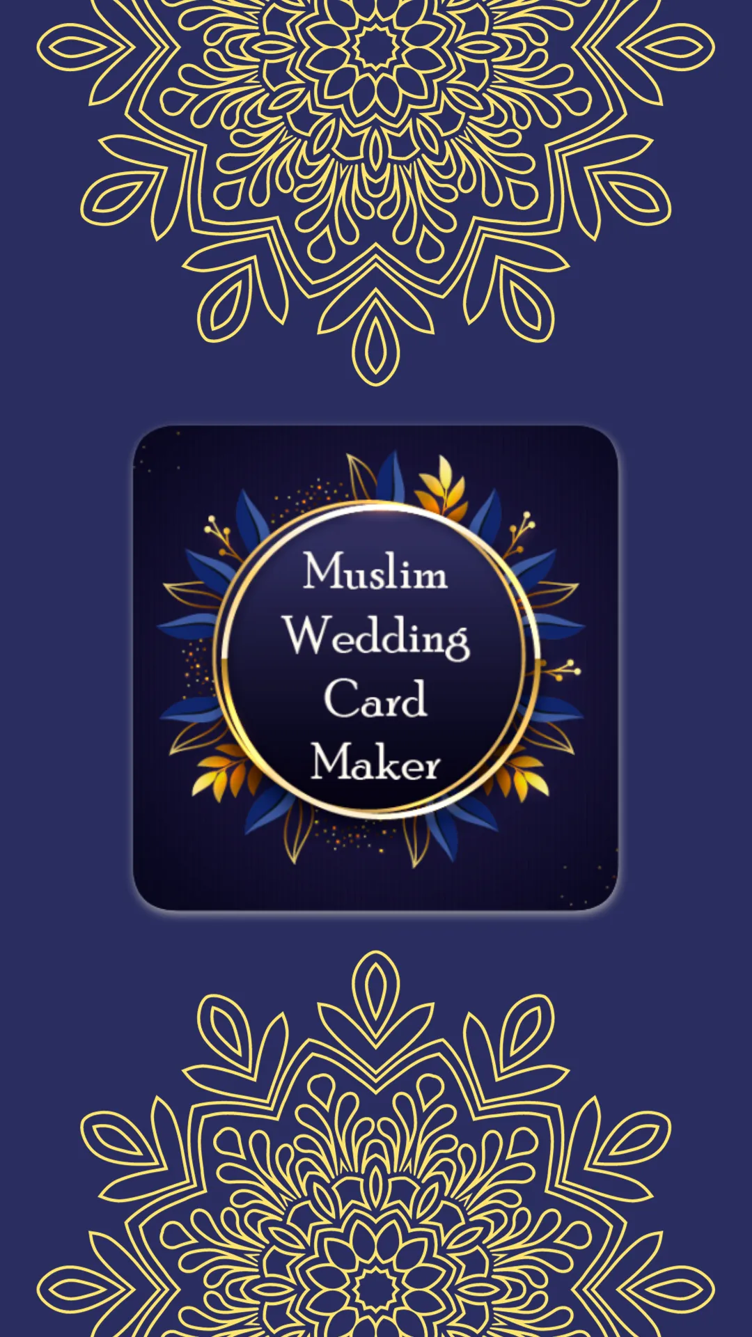 Muslim Wedding Card Maker | Indus Appstore | Screenshot