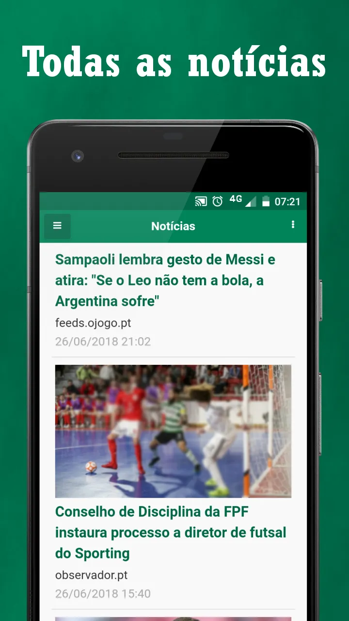 SouSporting - Notícias do Spor | Indus Appstore | Screenshot