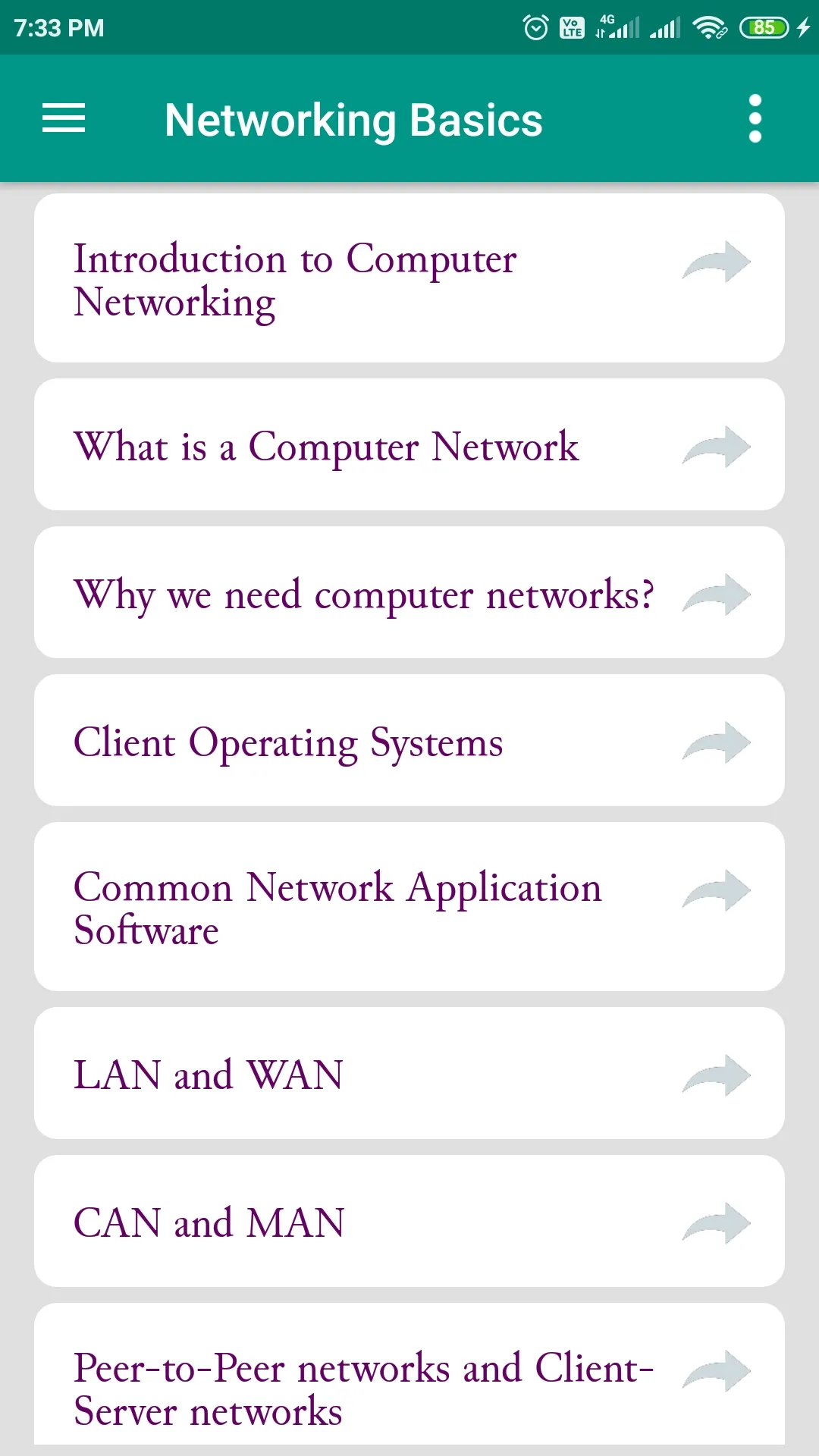 Networking Basics | Indus Appstore | Screenshot