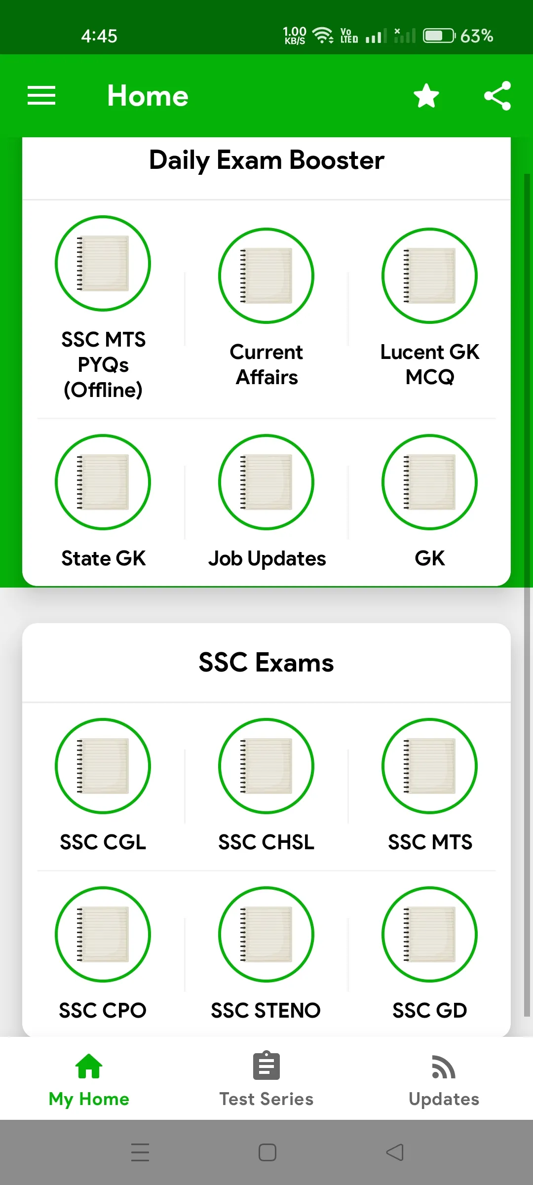 SSC MTS Previous Year Question | Indus Appstore | Screenshot