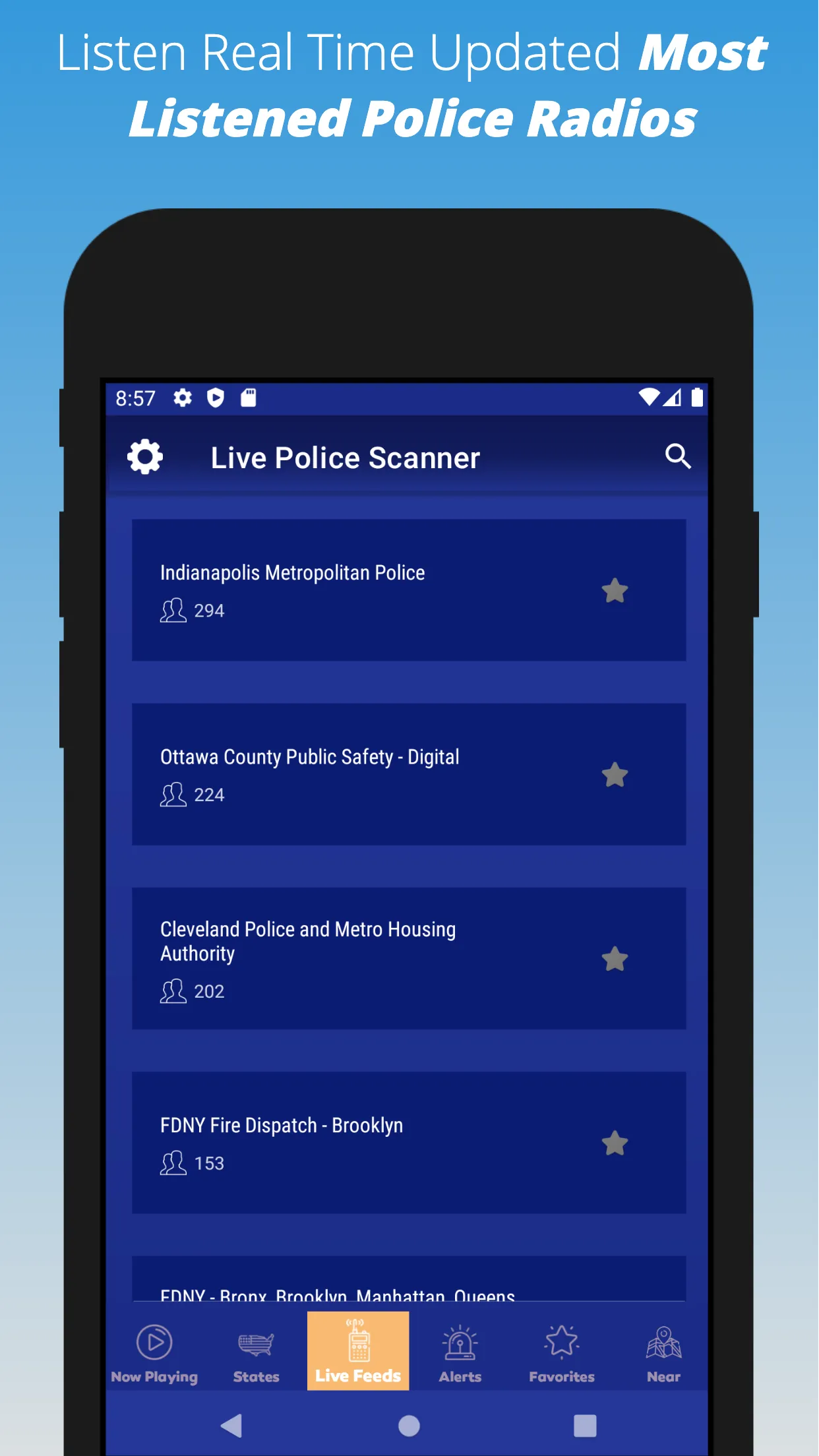 Live Police Scanner | Indus Appstore | Screenshot