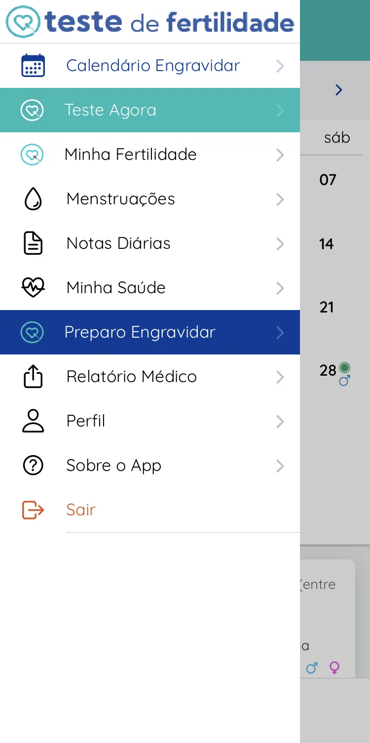 Teste de Fertilidade | Indus Appstore | Screenshot