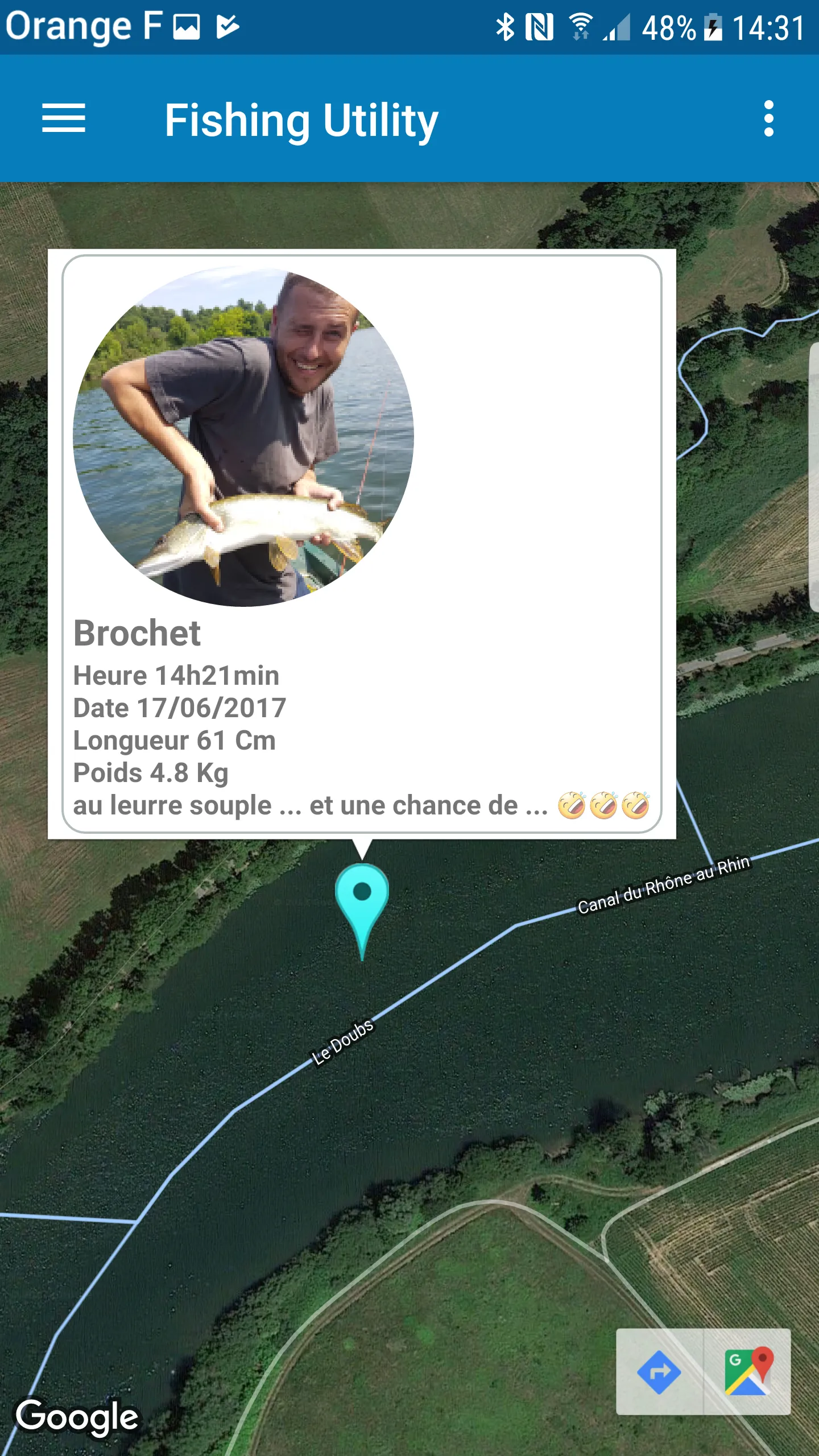 Carnet de pêche | Indus Appstore | Screenshot