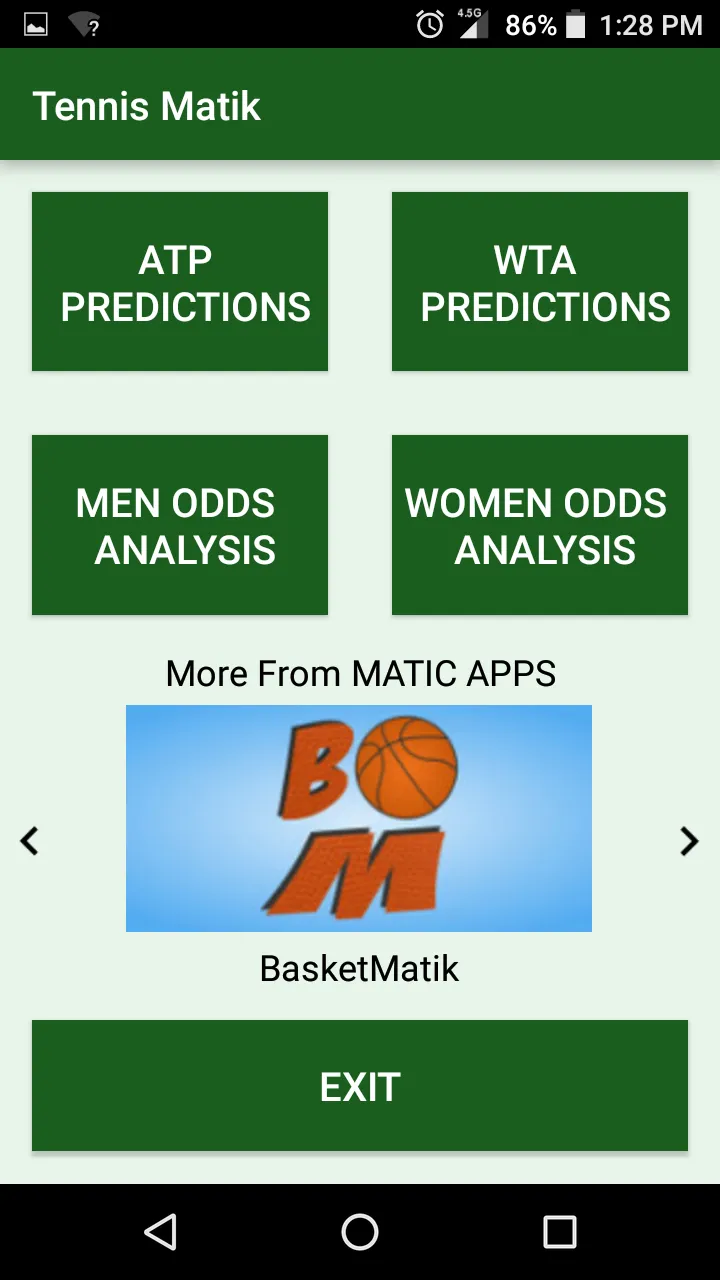 TennisMatik | Indus Appstore | Screenshot