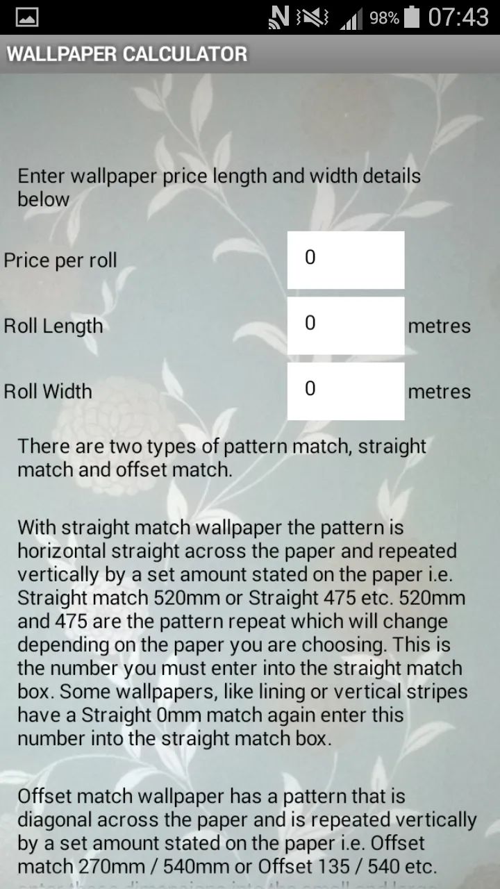 Wallpaper Calculator | Indus Appstore | Screenshot