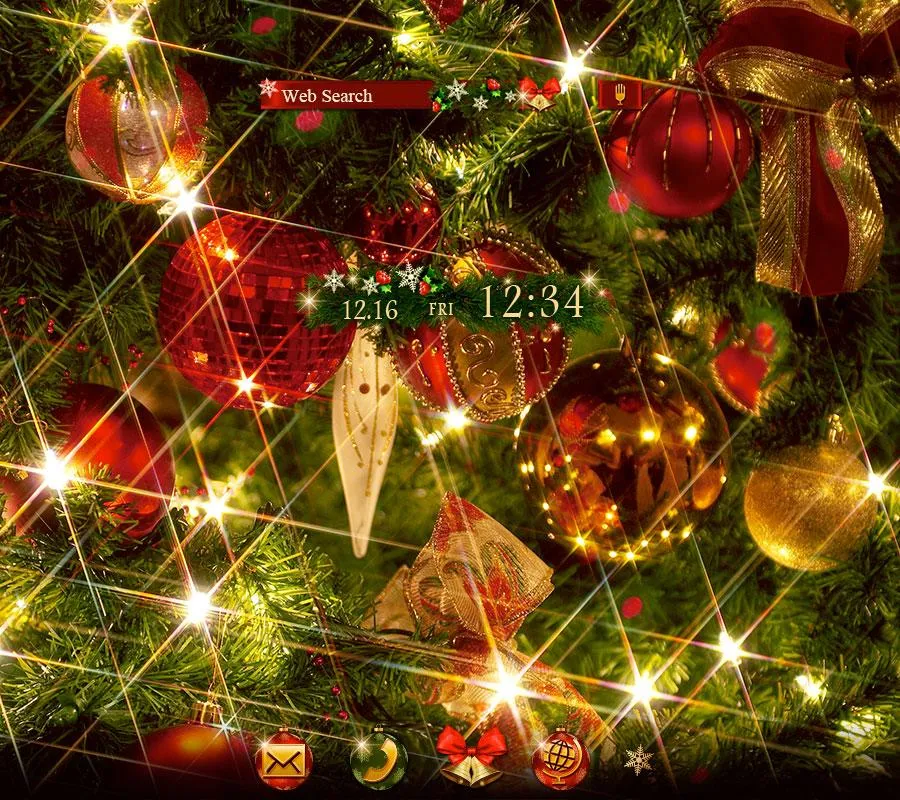 Twinkly Xmas Theme +HOME | Indus Appstore | Screenshot