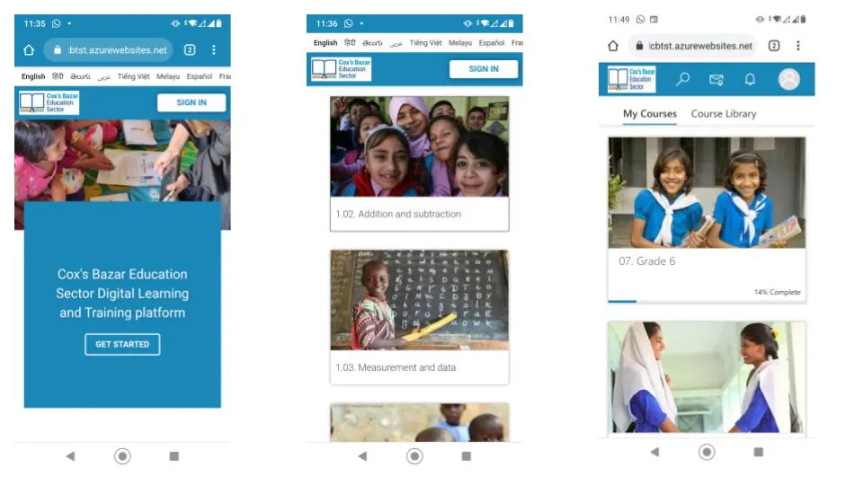 Cox's Bazar Education Sector | Indus Appstore | Screenshot