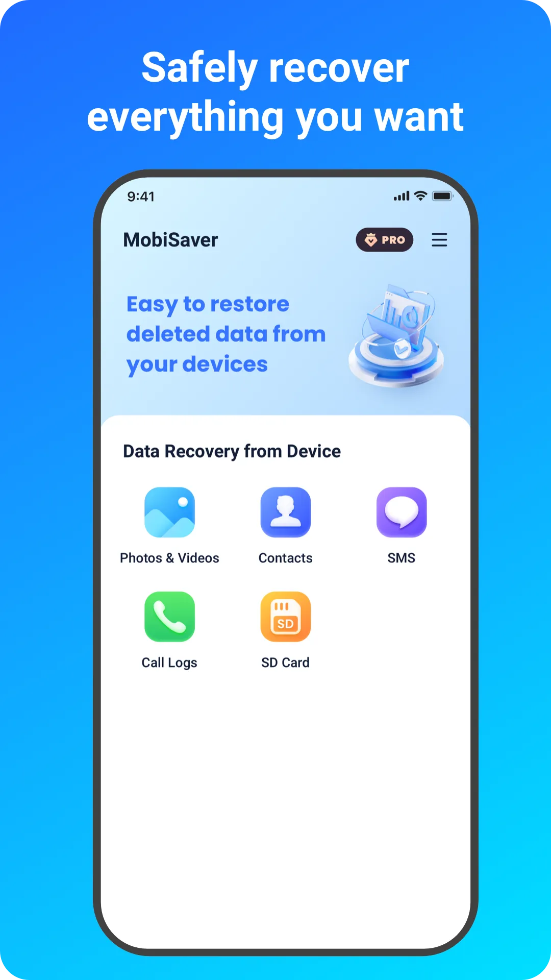 MobiSaver: Data&Photo Recovery | Indus Appstore | Screenshot