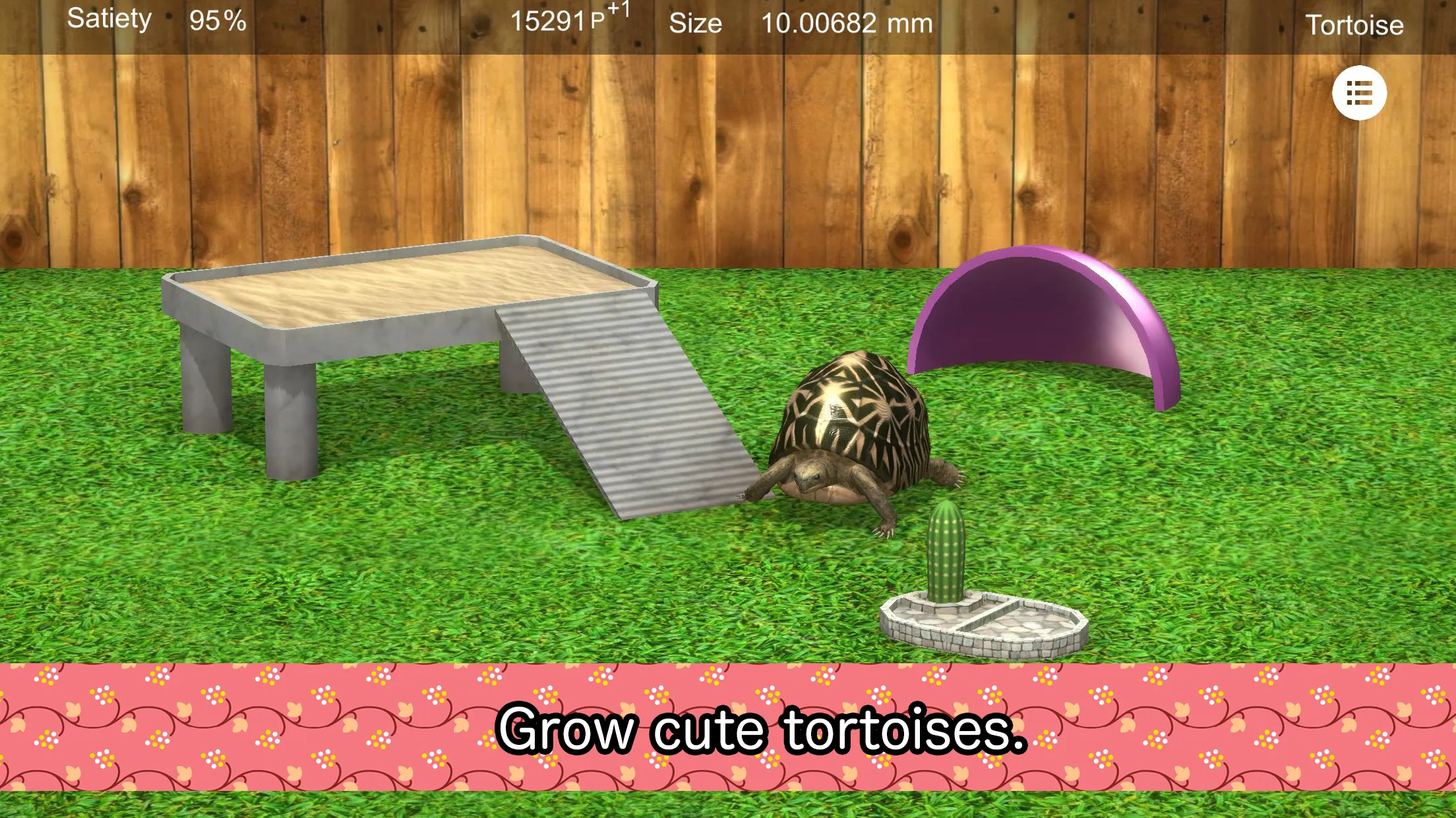 Tortoise to grow relaxedly | Indus Appstore | Screenshot