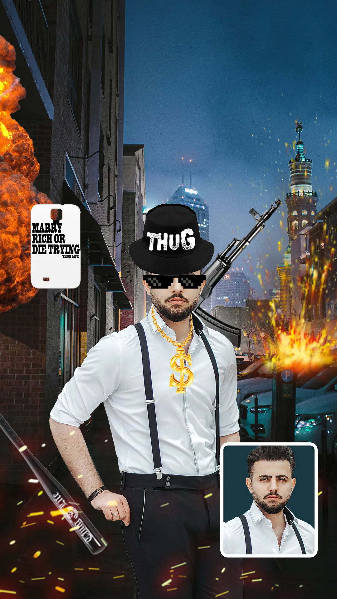 Thug Life Photo Editor | Indus Appstore | Screenshot