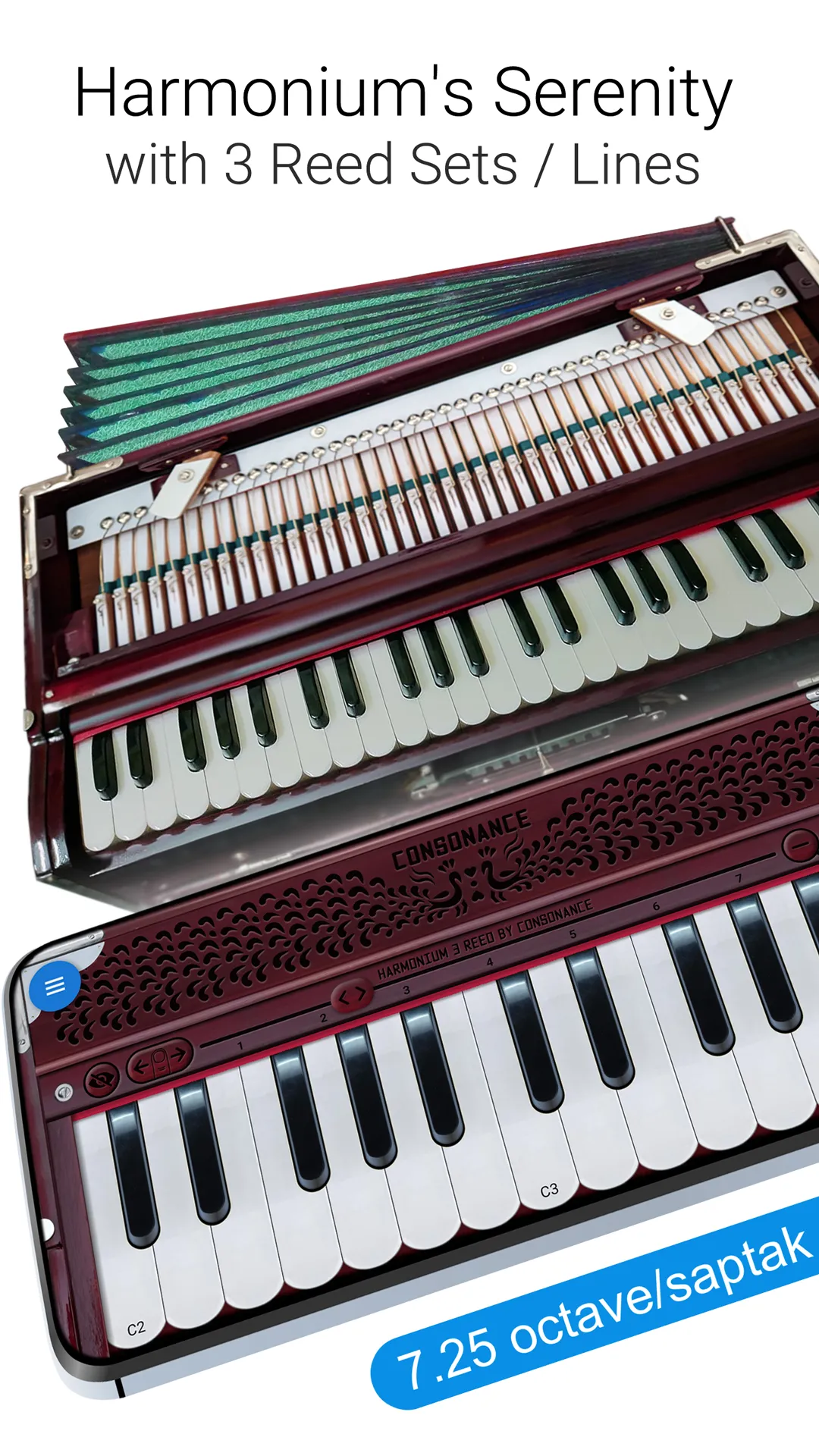 Harmonium 3 Reed | Indus Appstore | Screenshot