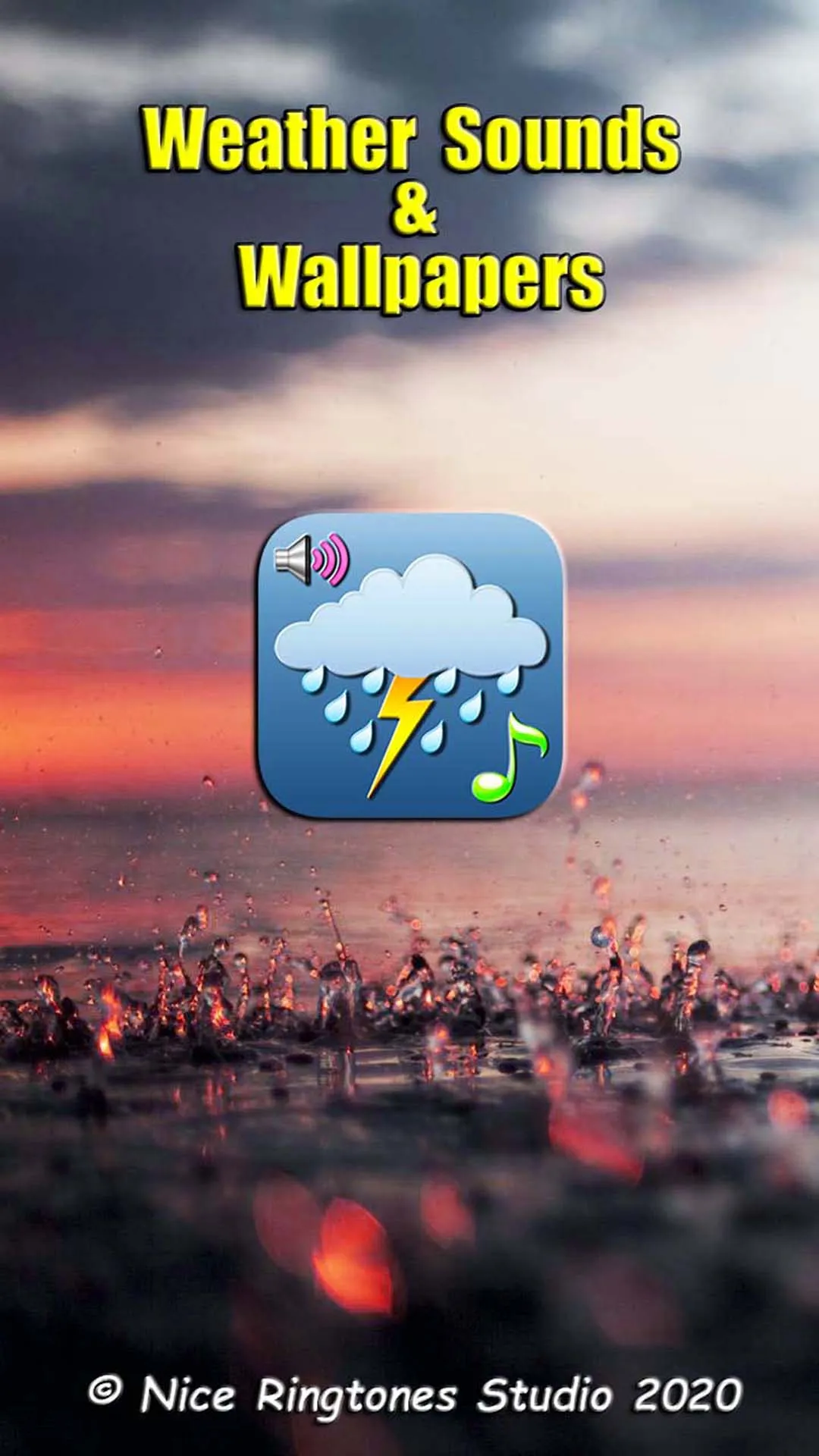 Weather Sounds and Wallpapers | Indus Appstore | Screenshot