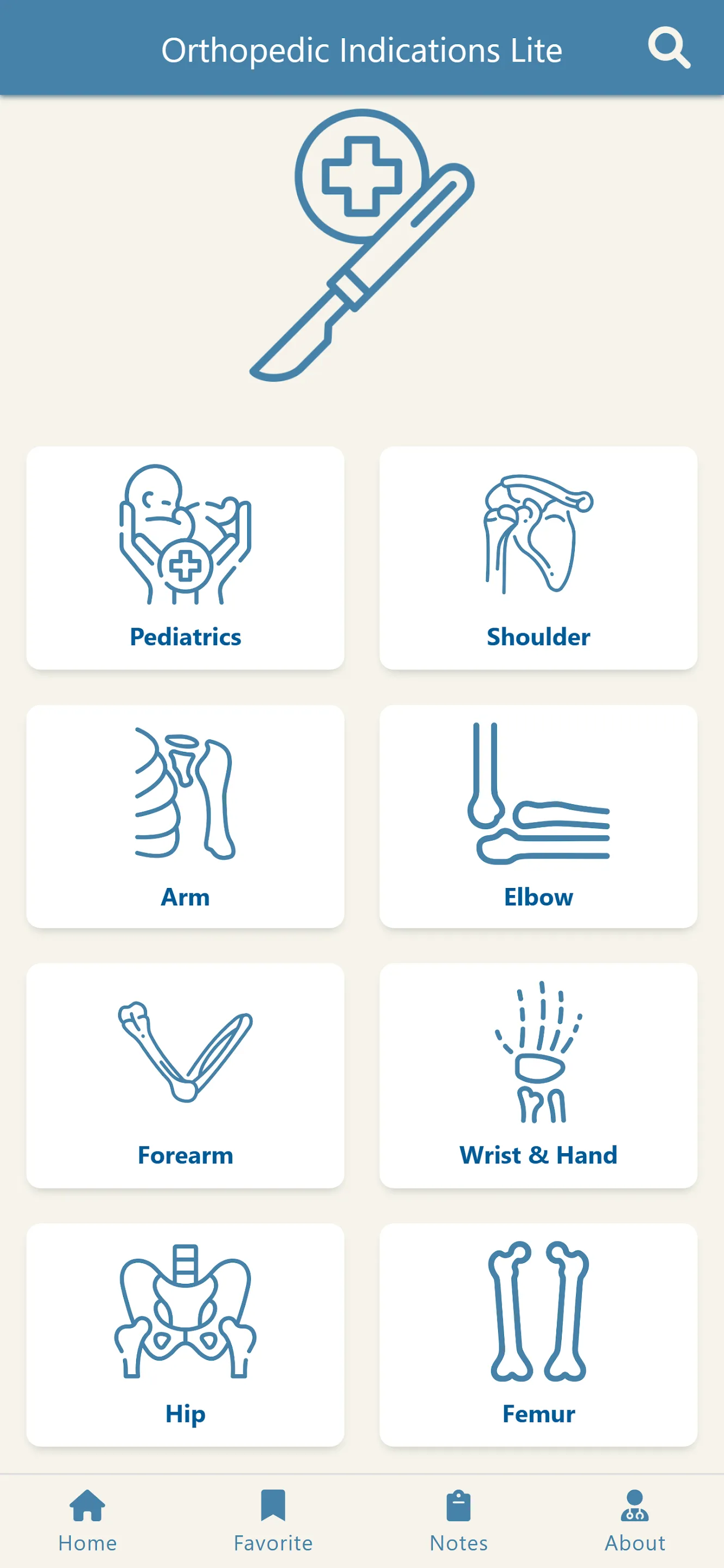 Ortho Indications | Indus Appstore | Screenshot