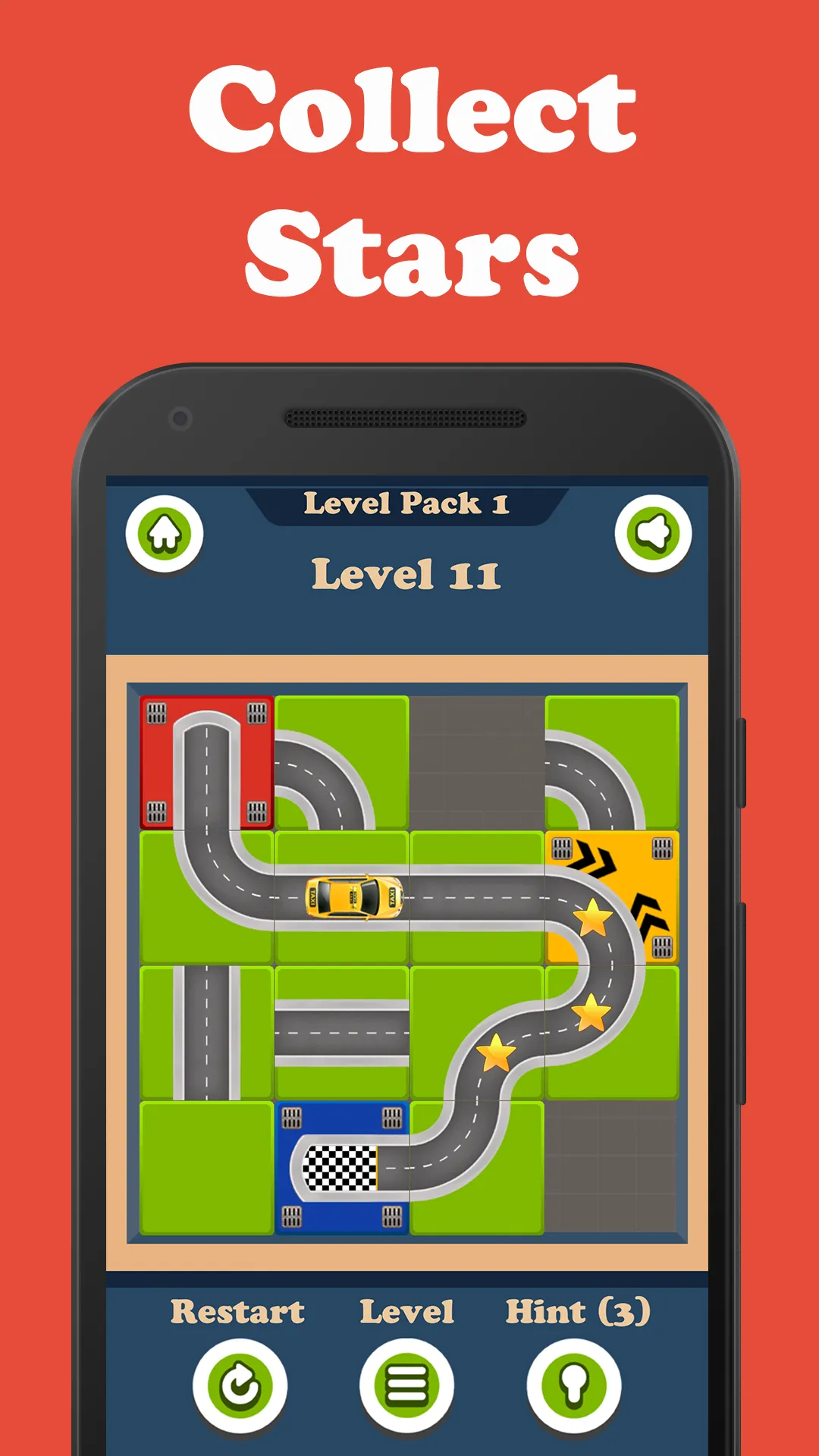 Unblock Taxi Slide Tile Puzzle | Indus Appstore | Screenshot