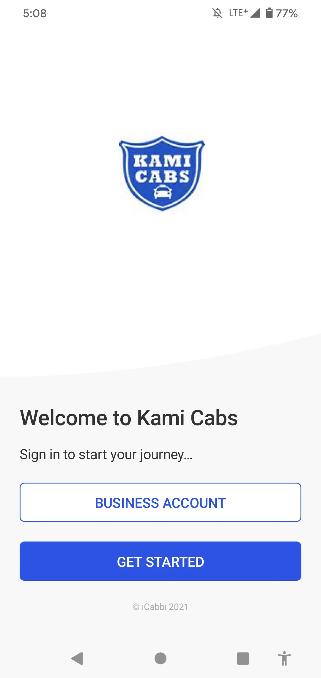 Kami Cabs | Indus Appstore | Screenshot