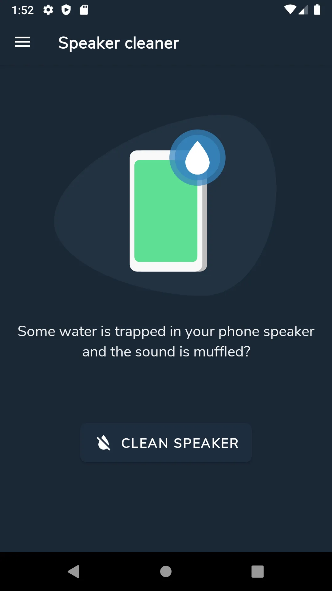 Speaker cleaner - Remove water | Indus Appstore | Screenshot