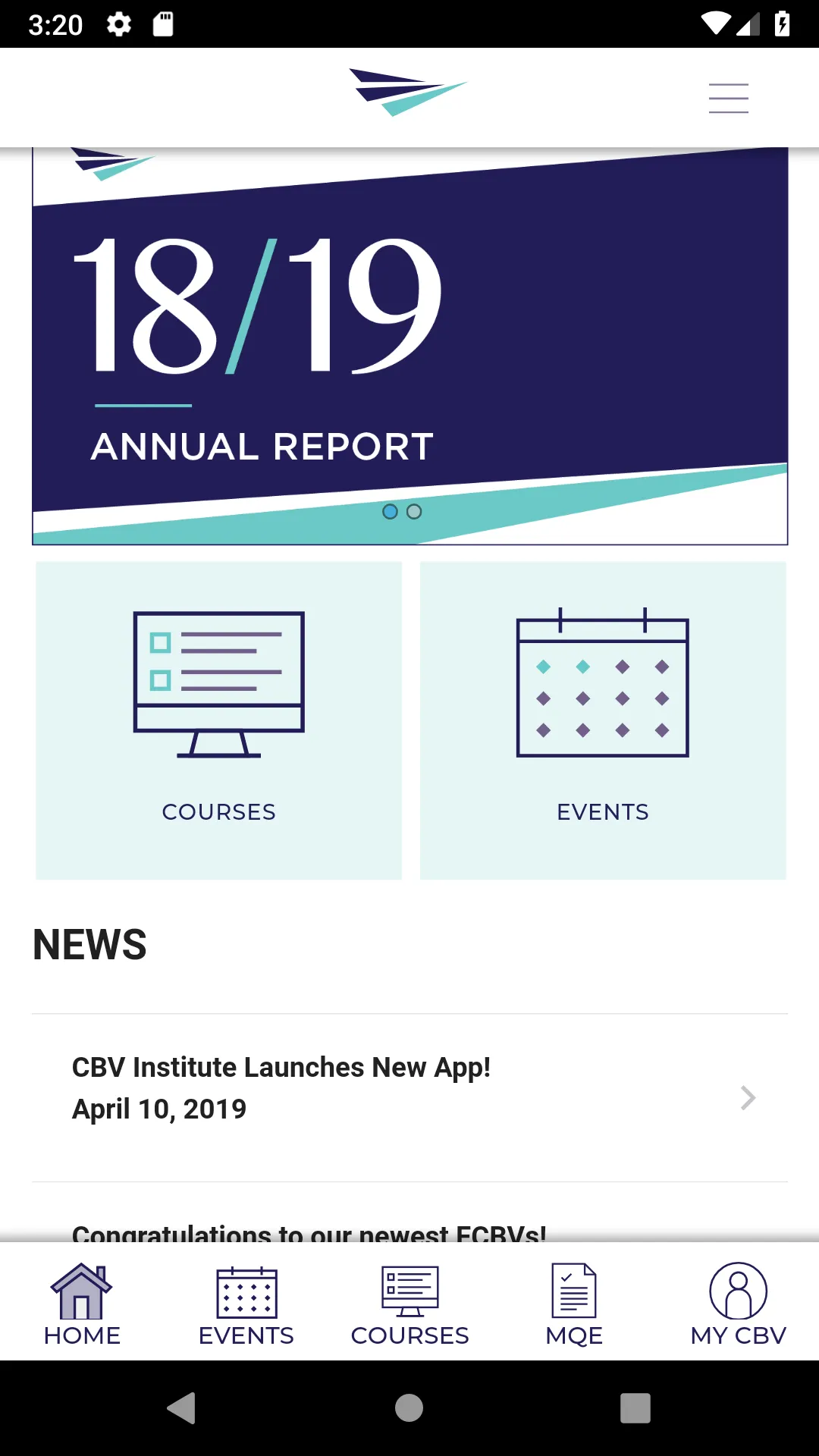 CBV Institute | Indus Appstore | Screenshot