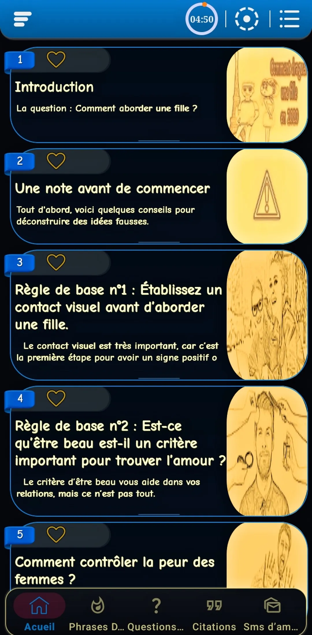 Comment draguer une fille joli | Indus Appstore | Screenshot