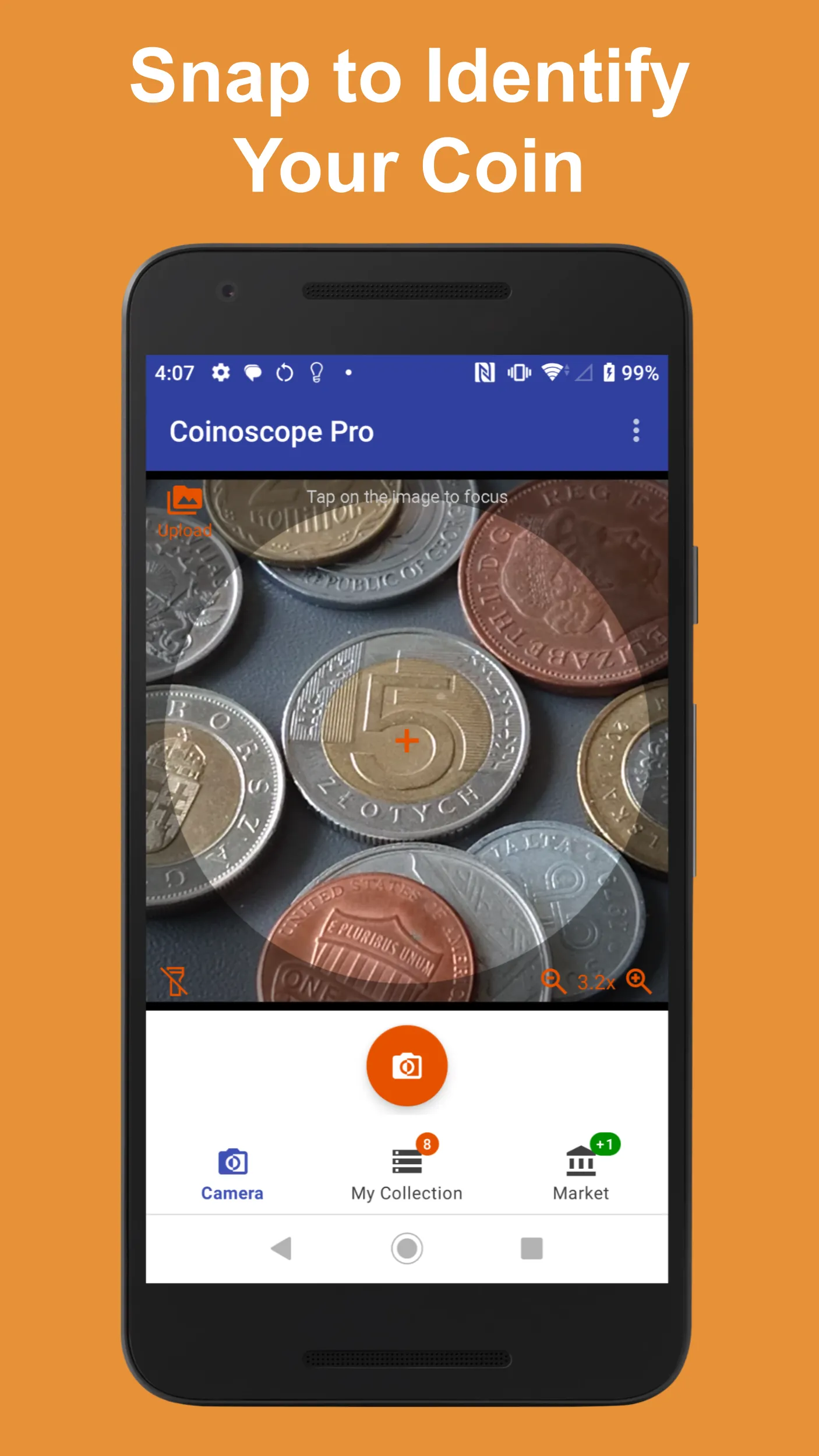 Coinoscope: Coin identifier | Indus Appstore | Screenshot