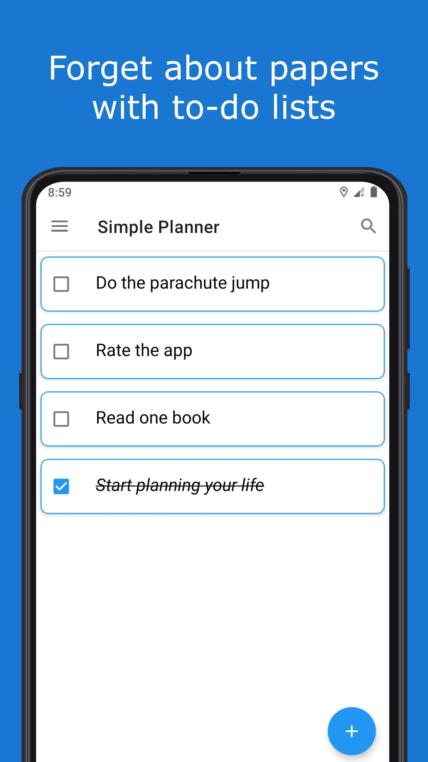 Simple Planner | Indus Appstore | Screenshot