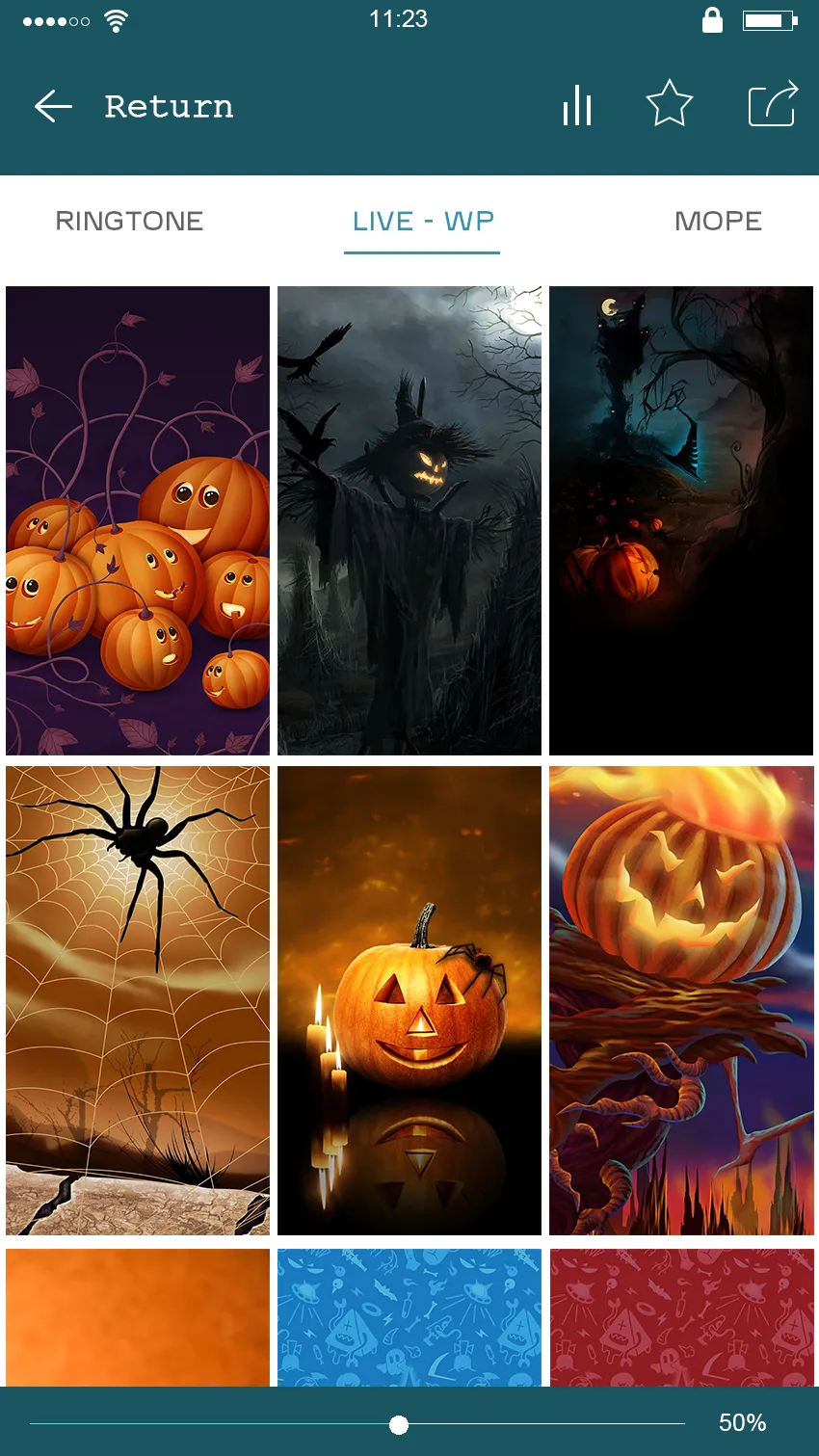 Halloween 3D Live Wallpaper | Indus Appstore | Screenshot