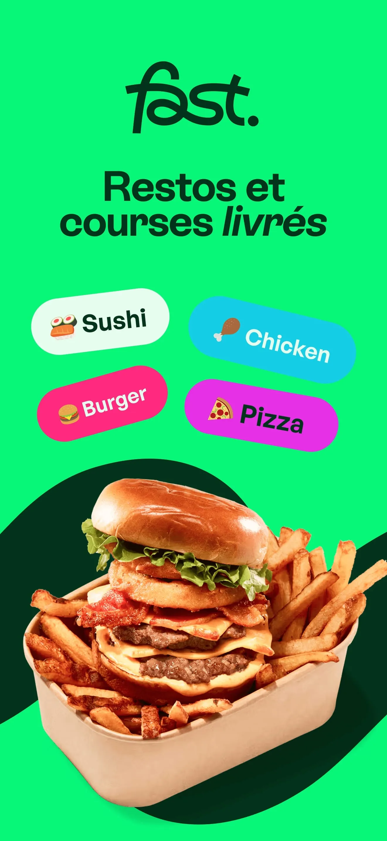 Fast: Livraison repas, courses | Indus Appstore | Screenshot