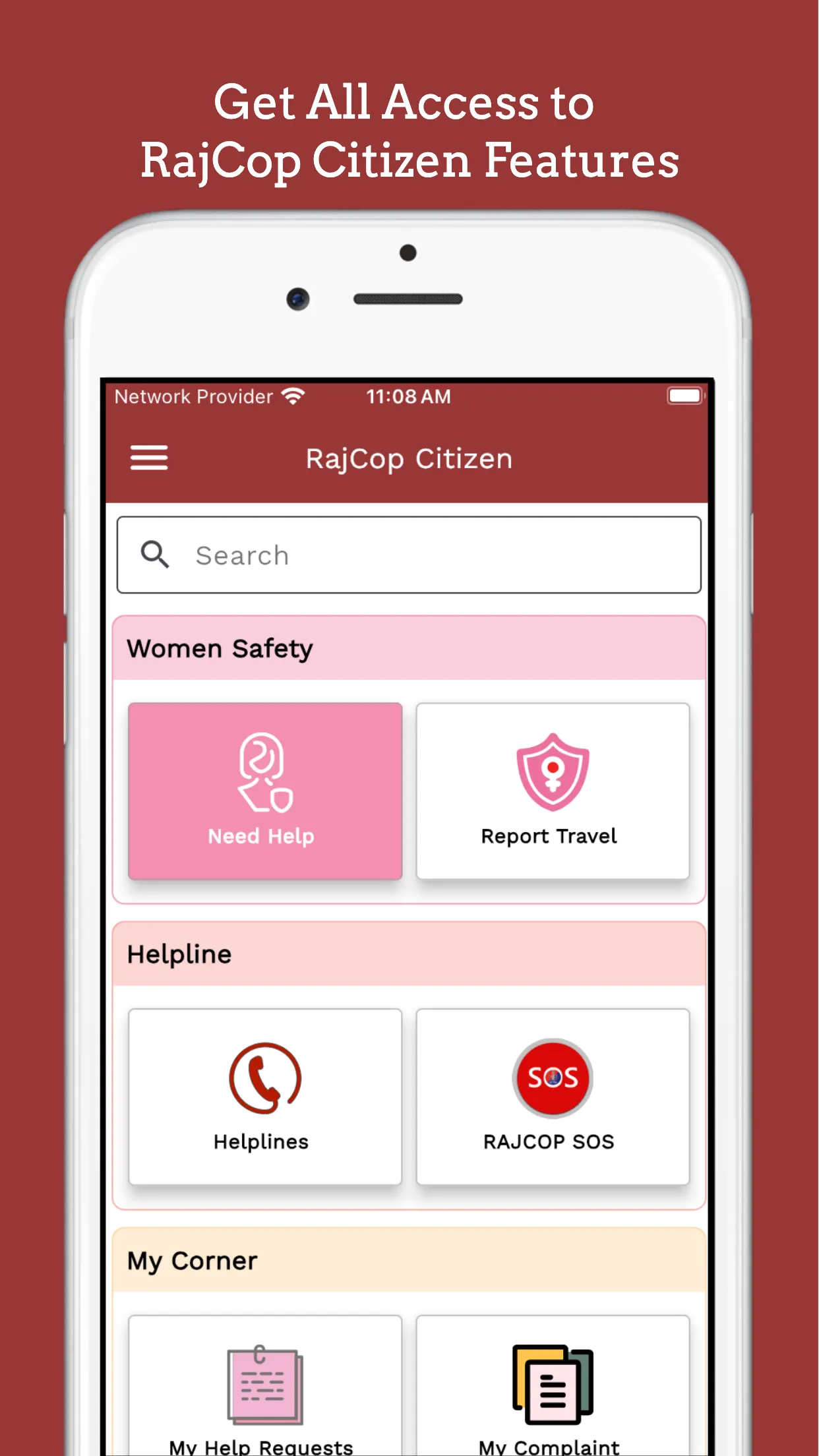 RajCop Citizen | Indus Appstore | Screenshot