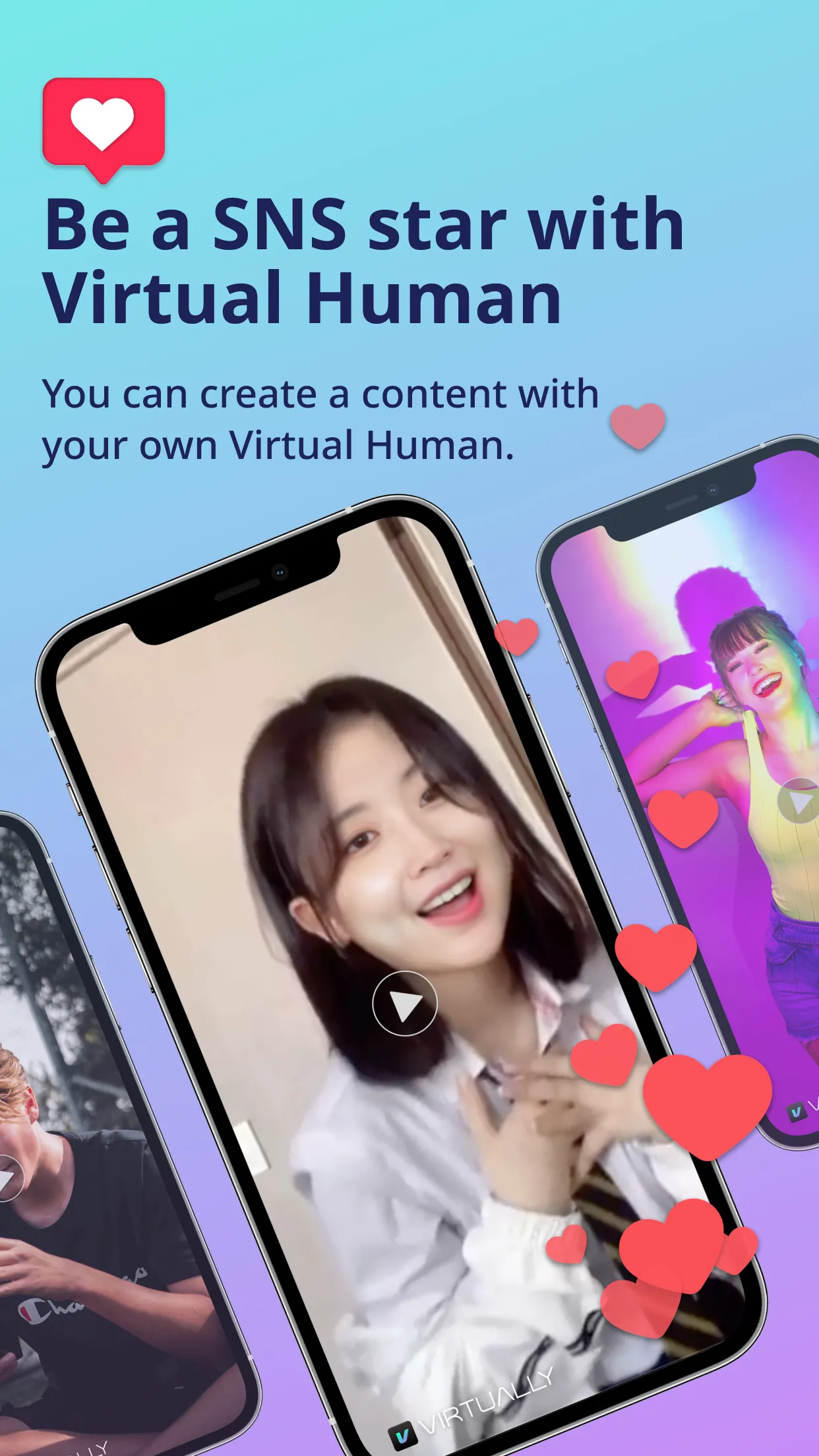 Virtually: Virtual Influencer | Indus Appstore | Screenshot