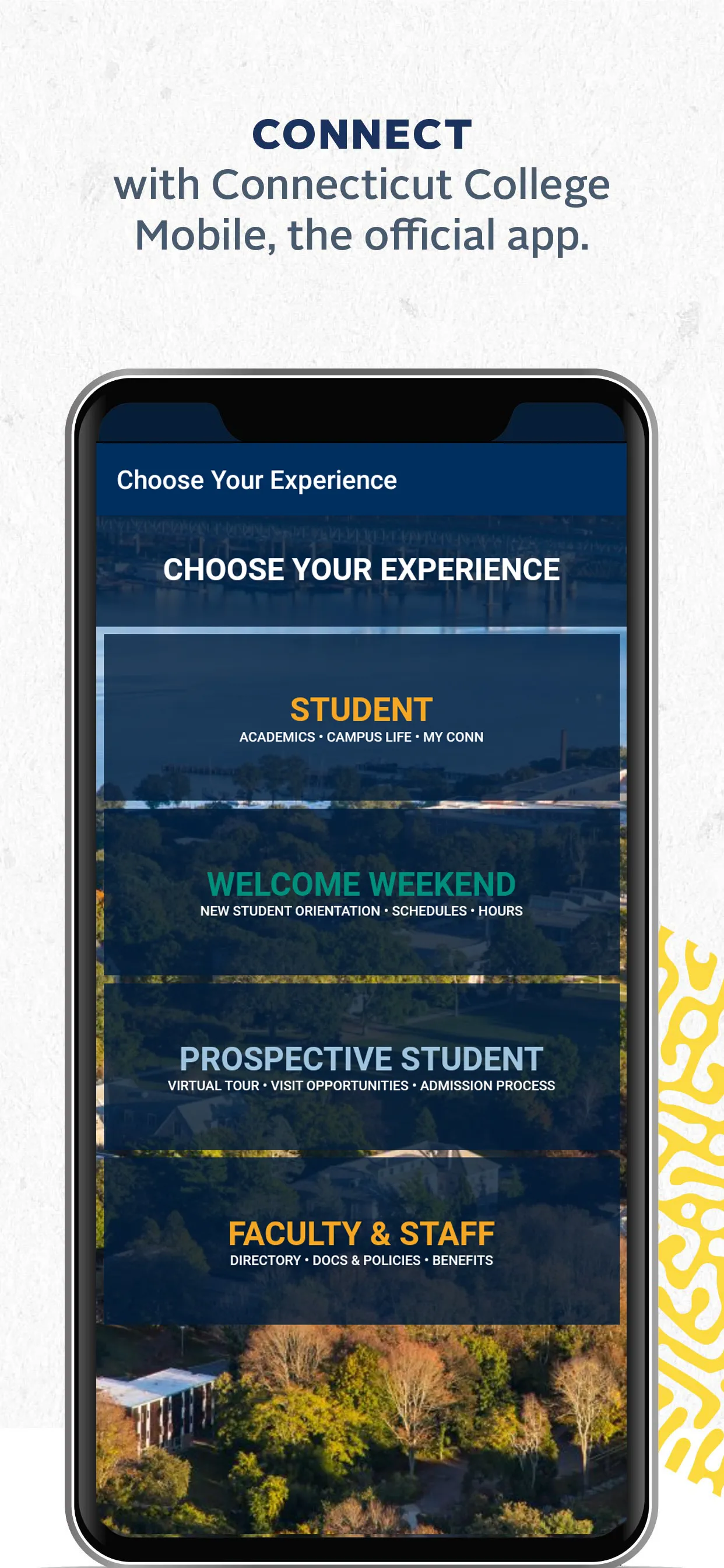 Connecticut College Mobile | Indus Appstore | Screenshot