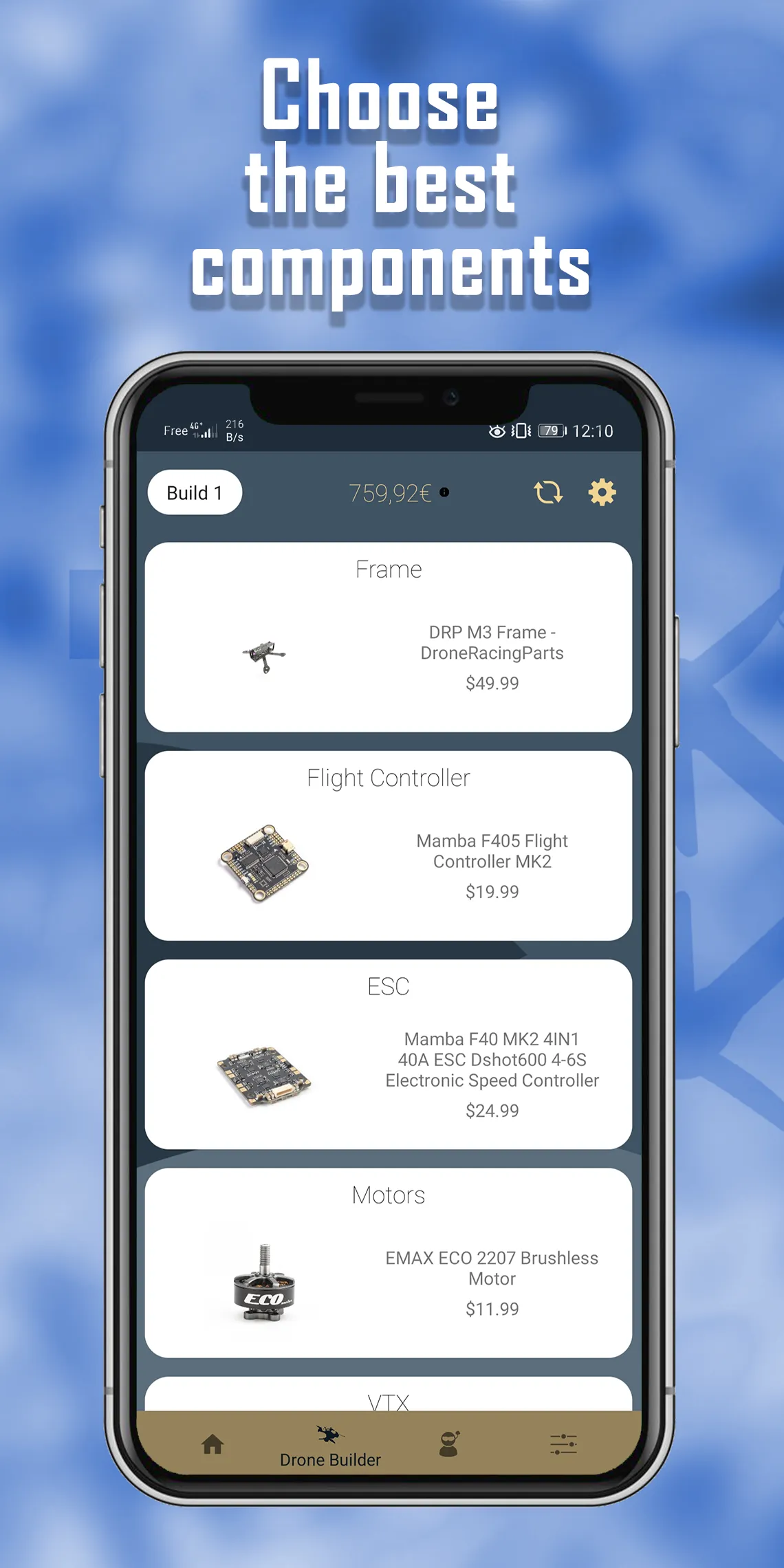 Drone Builder - Organize your  | Indus Appstore | Screenshot