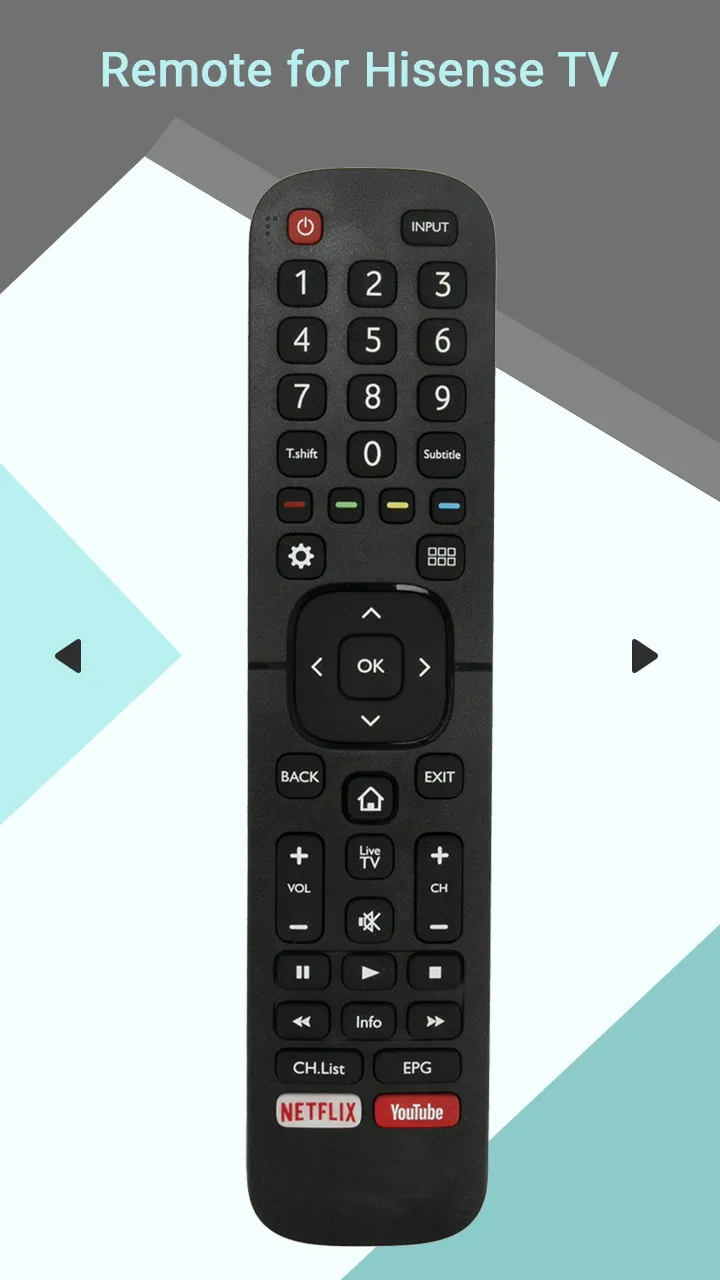 Remote for Hisense TV | Indus Appstore | Screenshot