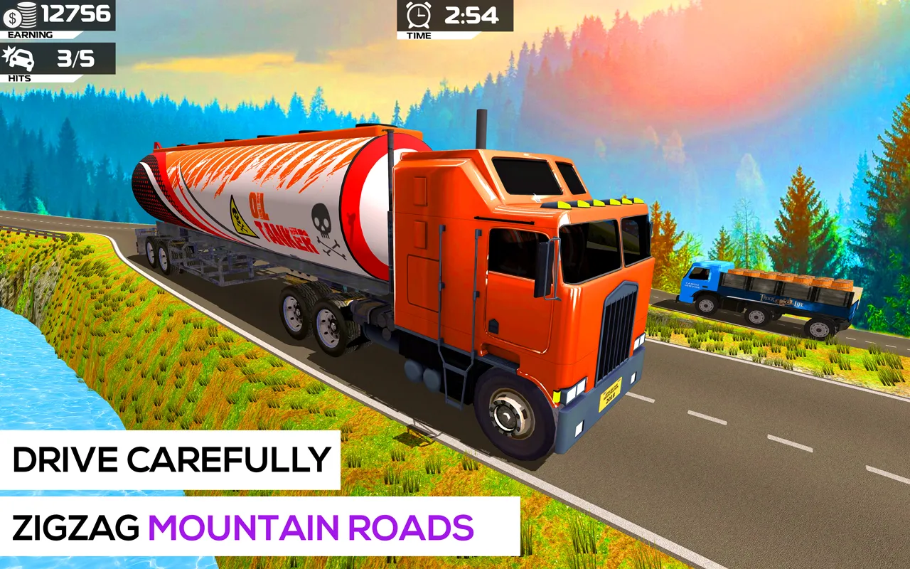 Oil Tanker Truck 3D Games | Indus Appstore | Screenshot