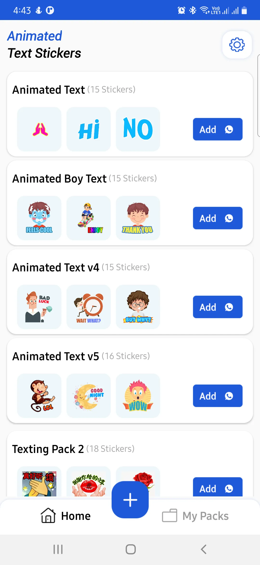 Animated Text Sticker Maker | Indus Appstore | Screenshot