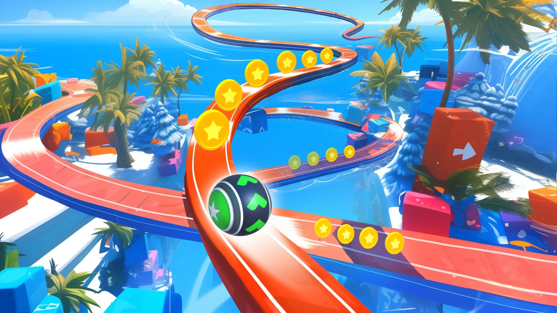 3D Super Rolling Ball Race | Indus Appstore | Screenshot