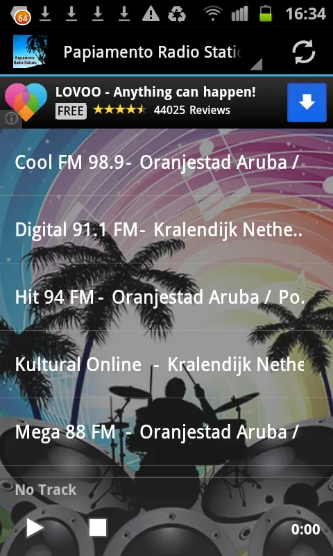 Papiamento Radio Stations | Indus Appstore | Screenshot